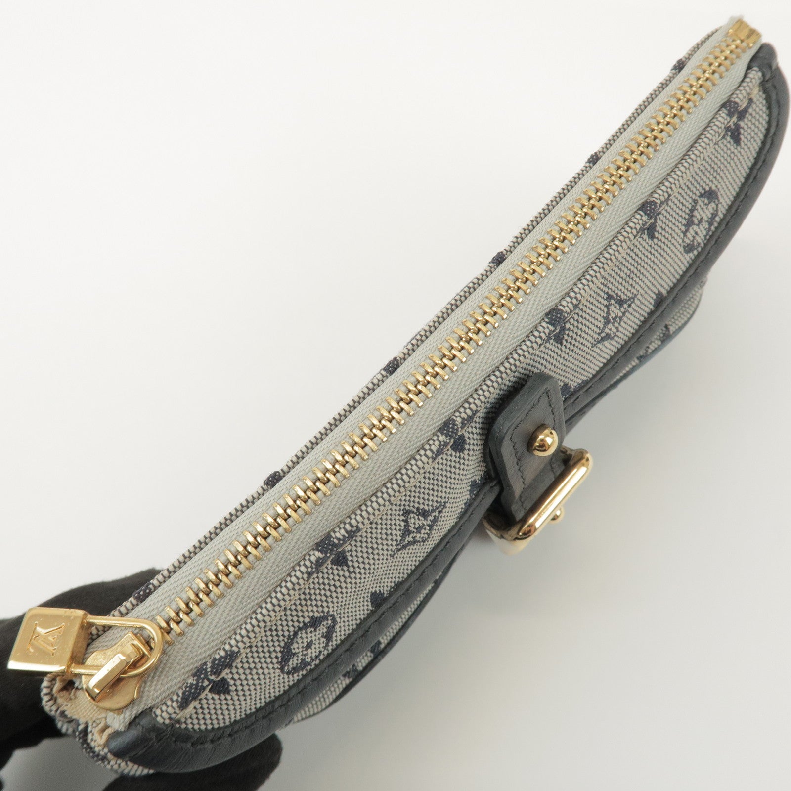 Louis Vuitton Monogram Mini Anne Sophi Cosmetic Pouch Blue M92695