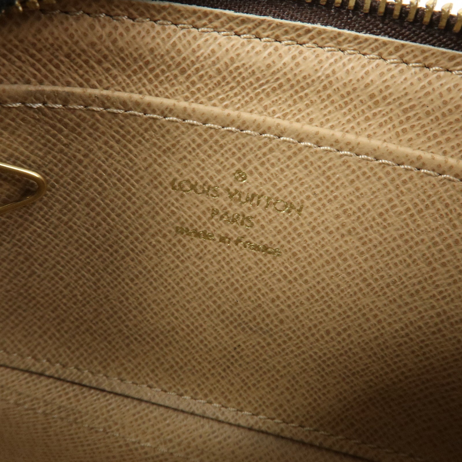Louis Vuitton Monogram Pochette Cles Complis T&B Coin Case M58025