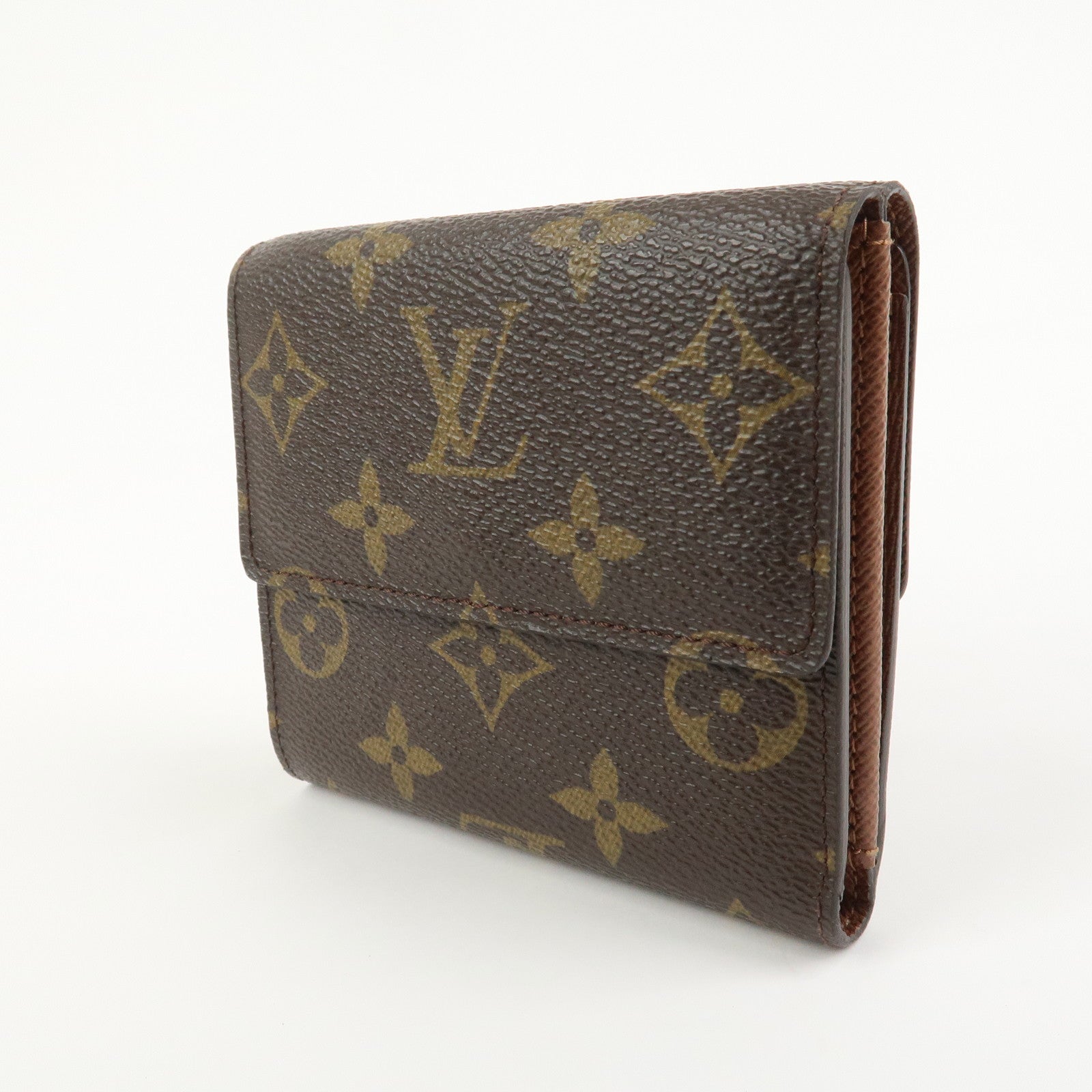 Louis Vuitton Monogram Portefeuille Elise Canvas Wallet M61654