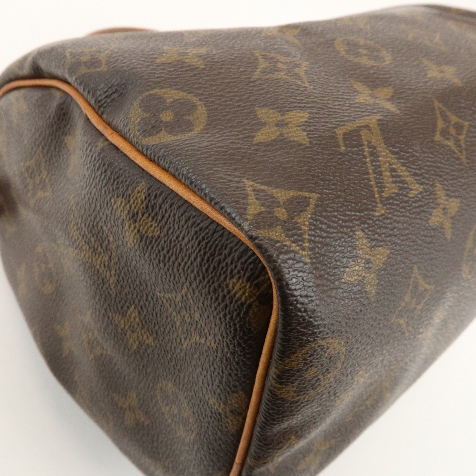 Louis Vuitton Monogram Speedy 25 Boston Bag Hand Bag Brown M41528