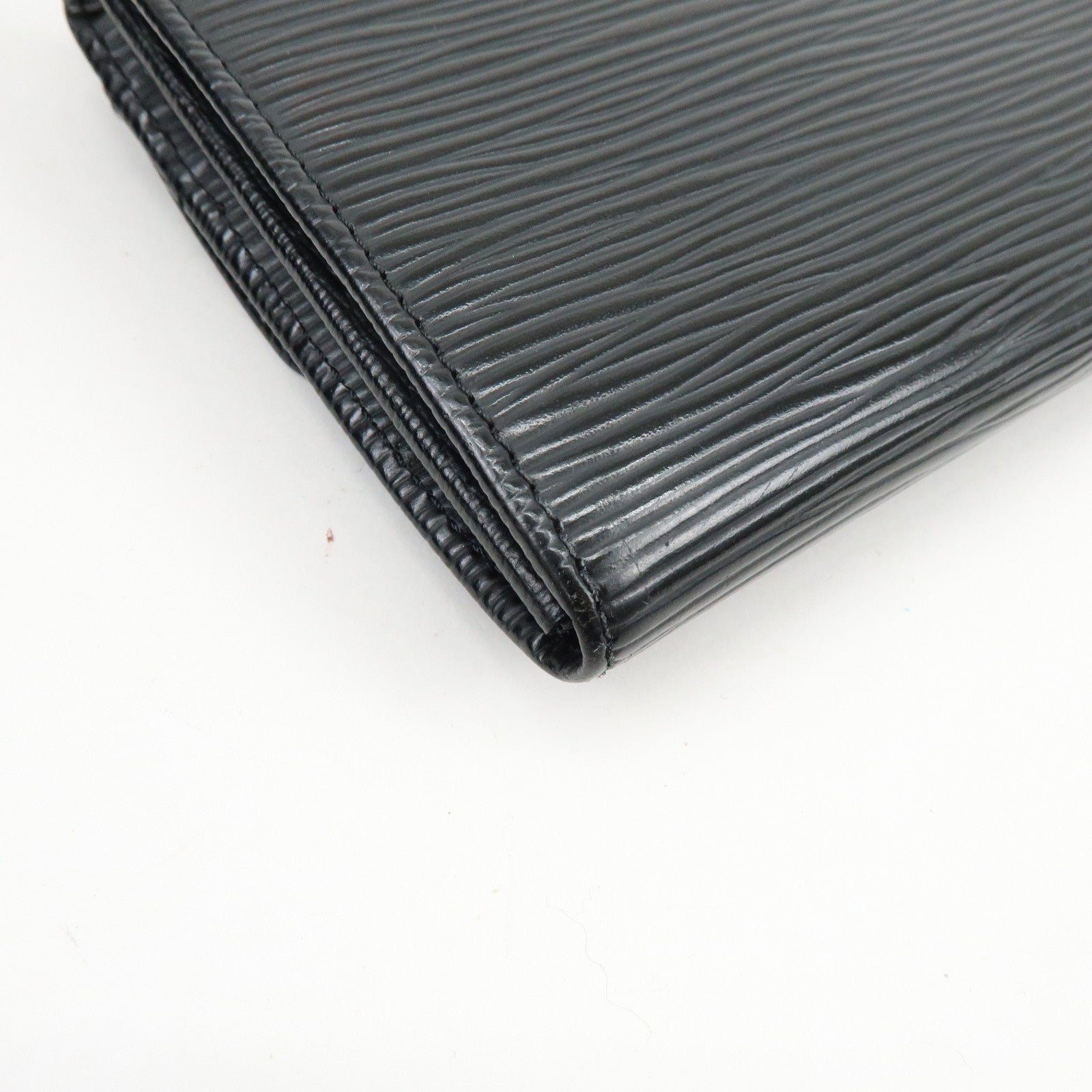 Louis Vuitton Epi Portefeuille Sarah Wallet Noir Black M63742