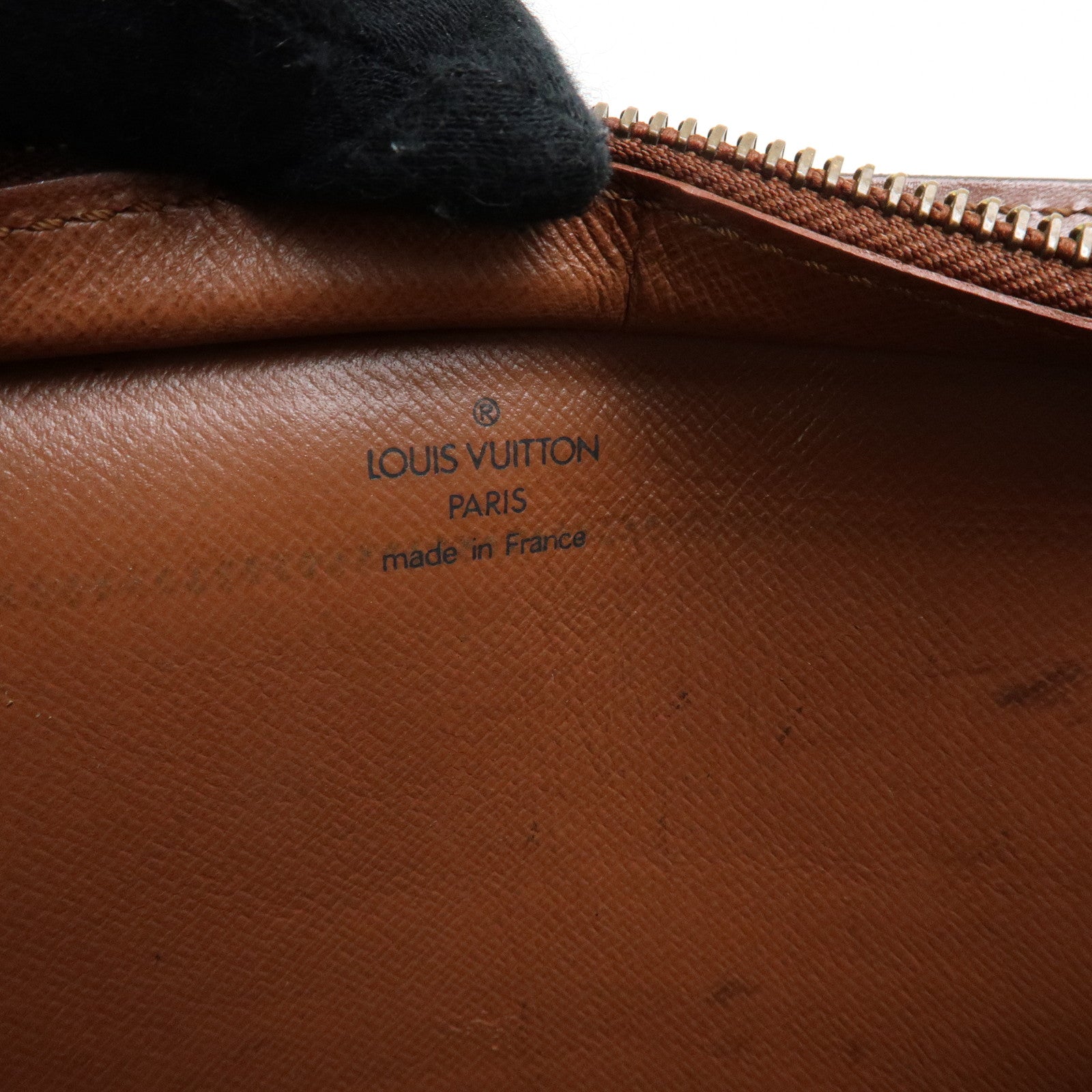 Louis Vuitton Monogram Pochette Homme Clutch Bag Brown M51795
