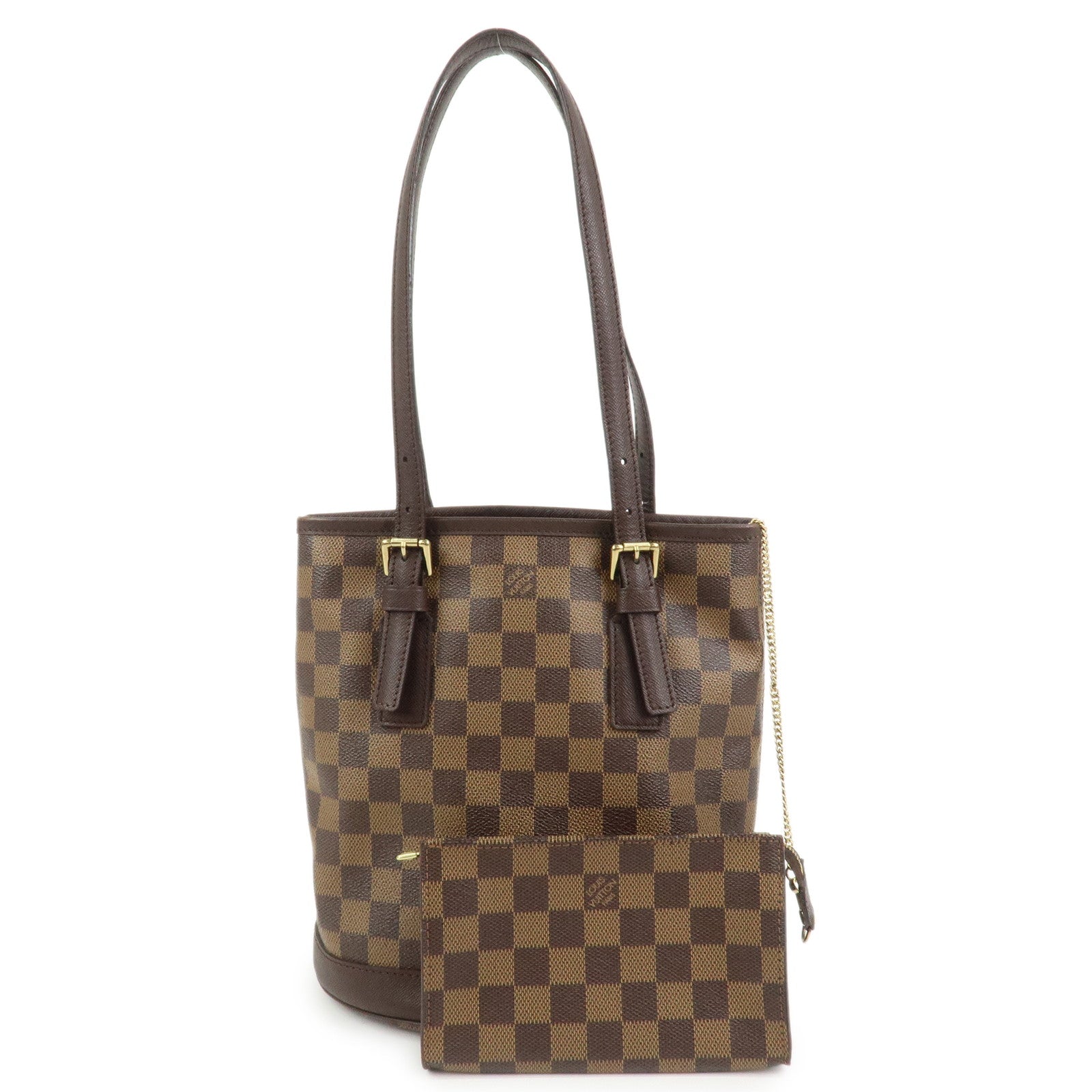 Louis Vuitton Damier Ebene Male Tote Bag Hand Bag Brown N42240
