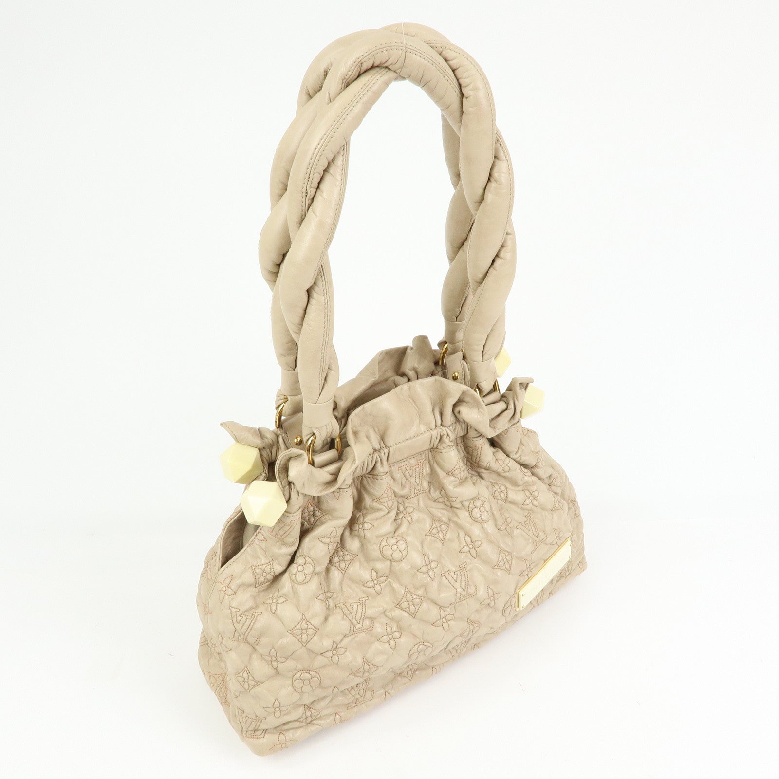 Louis Vuitton Monogram Olympe Stratus PM Shoulder Bag Ecru M95369