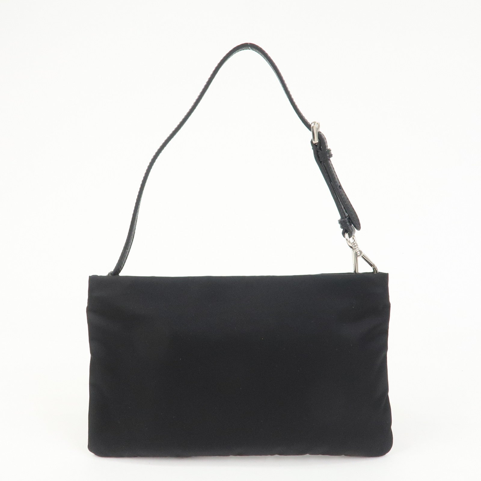 PRADA Evening Heart Nylon Saffiano Leather Shoulder Bag 1N1588