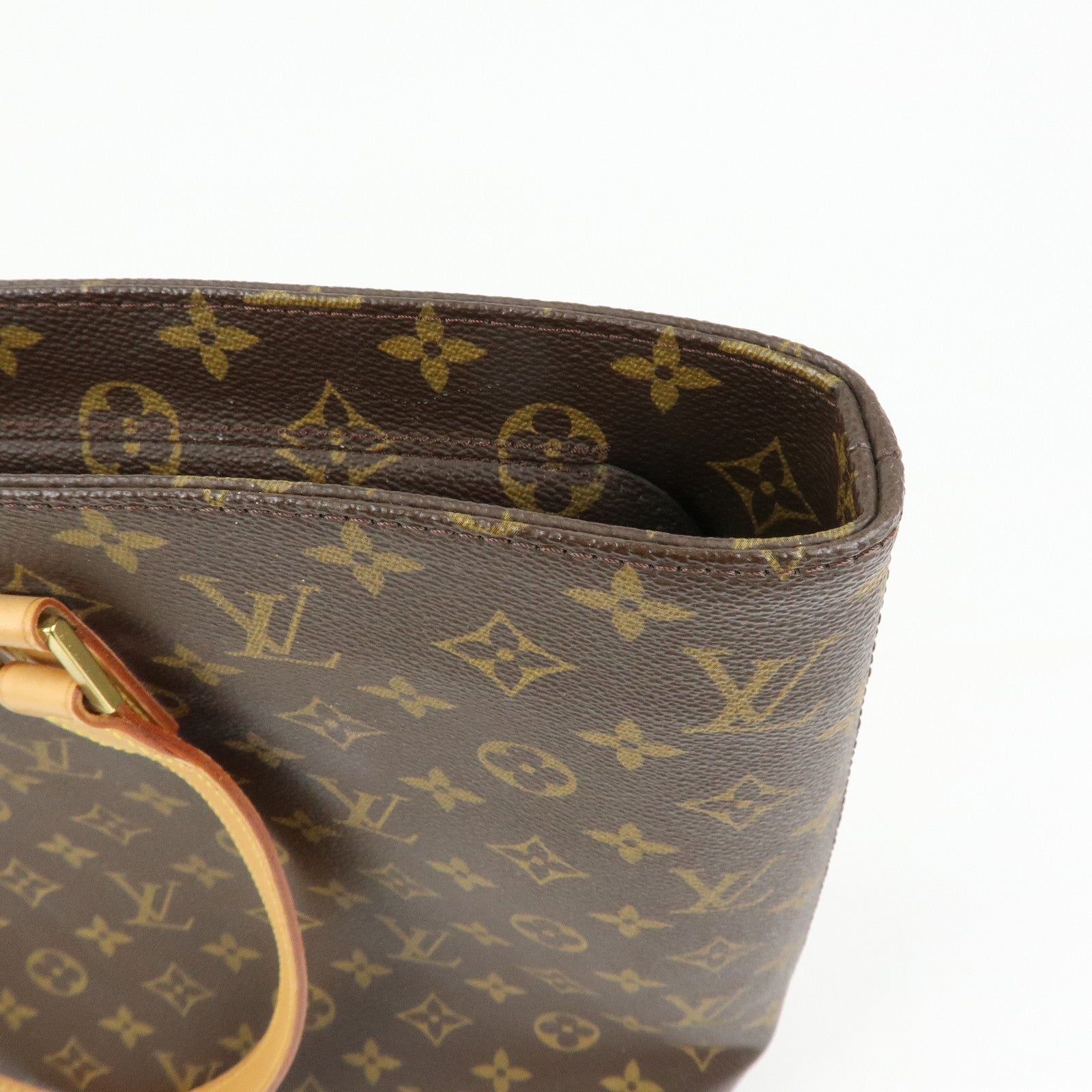 Louis Vuitton Monogram Luco Tote Bag Shoulder Bag Brown M51155