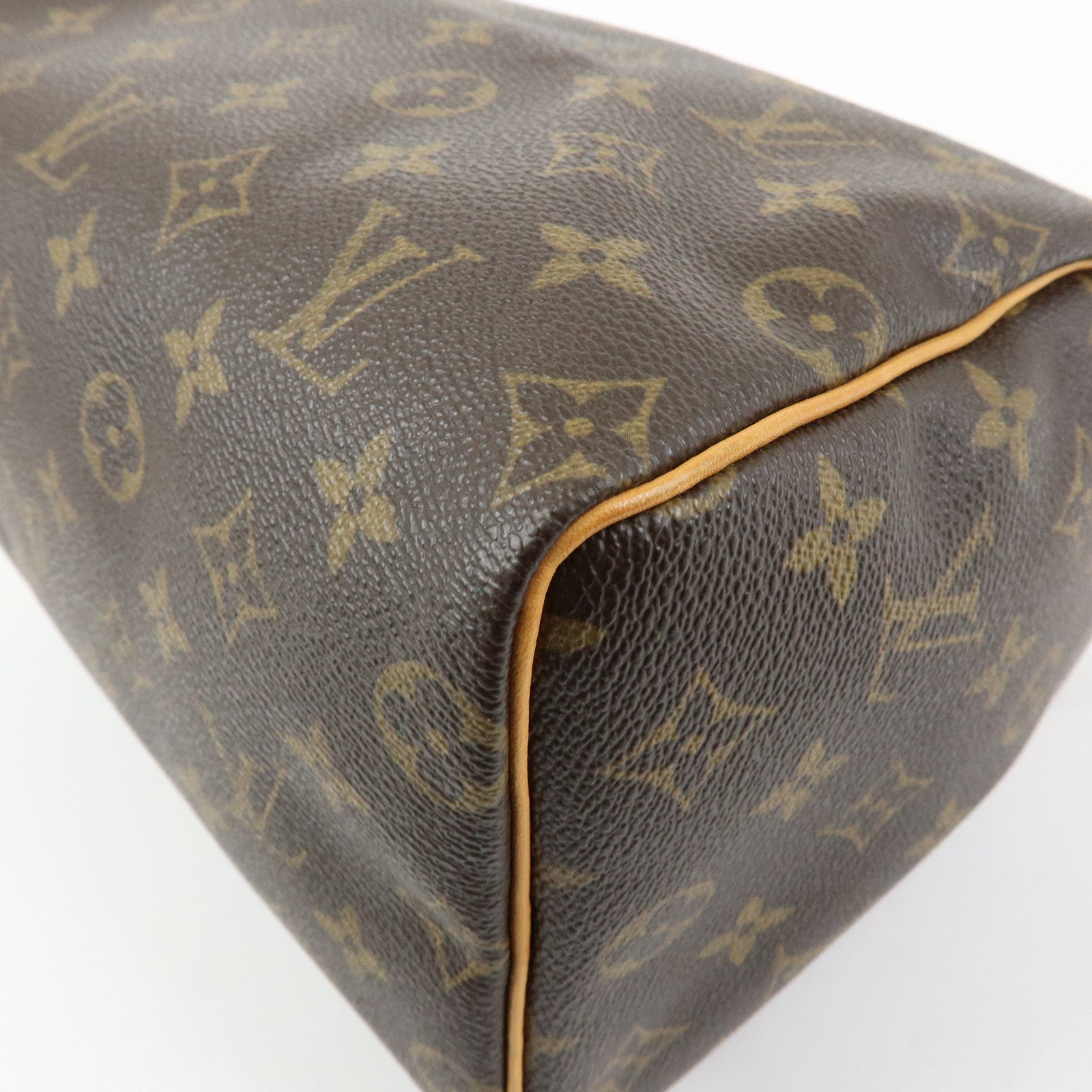 Louis Vuitton Monogram Speedy 25 Boston Bag Hand Bag Brown M41528