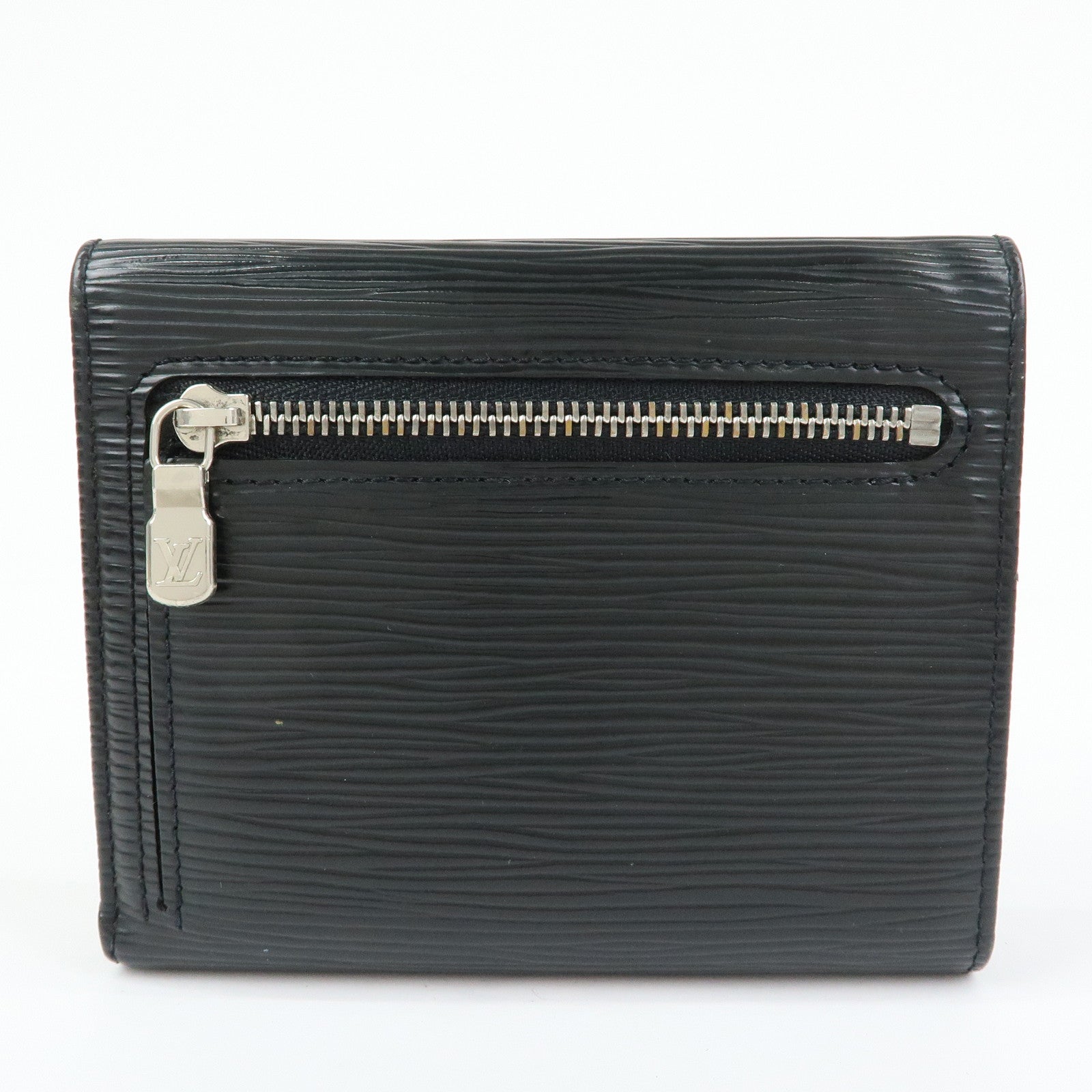 Louis Vuitton Epi Portefeuille Koala Compact Wallet Noir M58012
