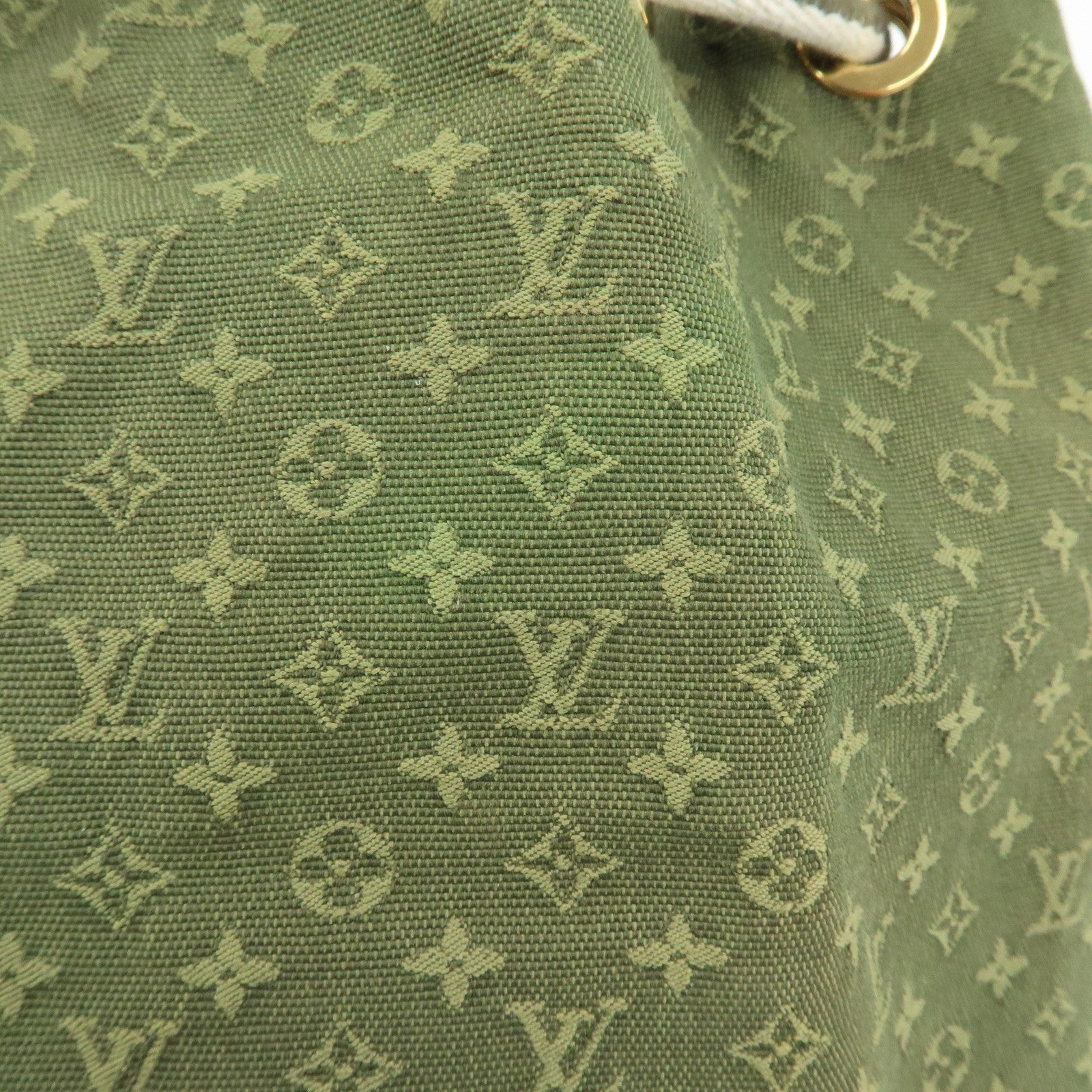 Louis Vuitton Betsy Monogram Mini Canvas Leather Shoulder Bag Khaki