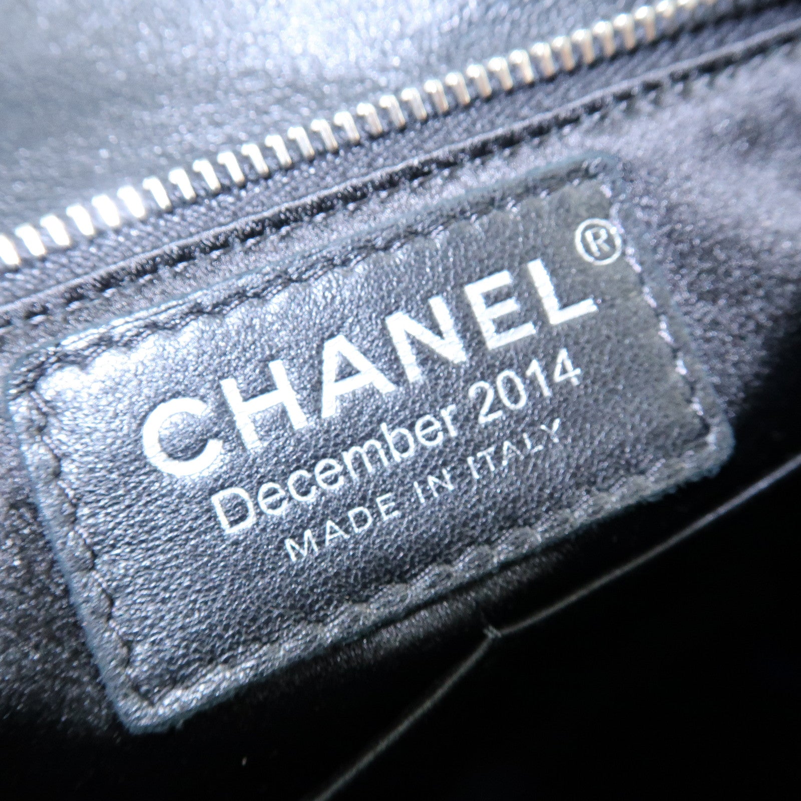 CHANEL Matelasse Chain Shoulder Bag 2014 Christmas Edition Black