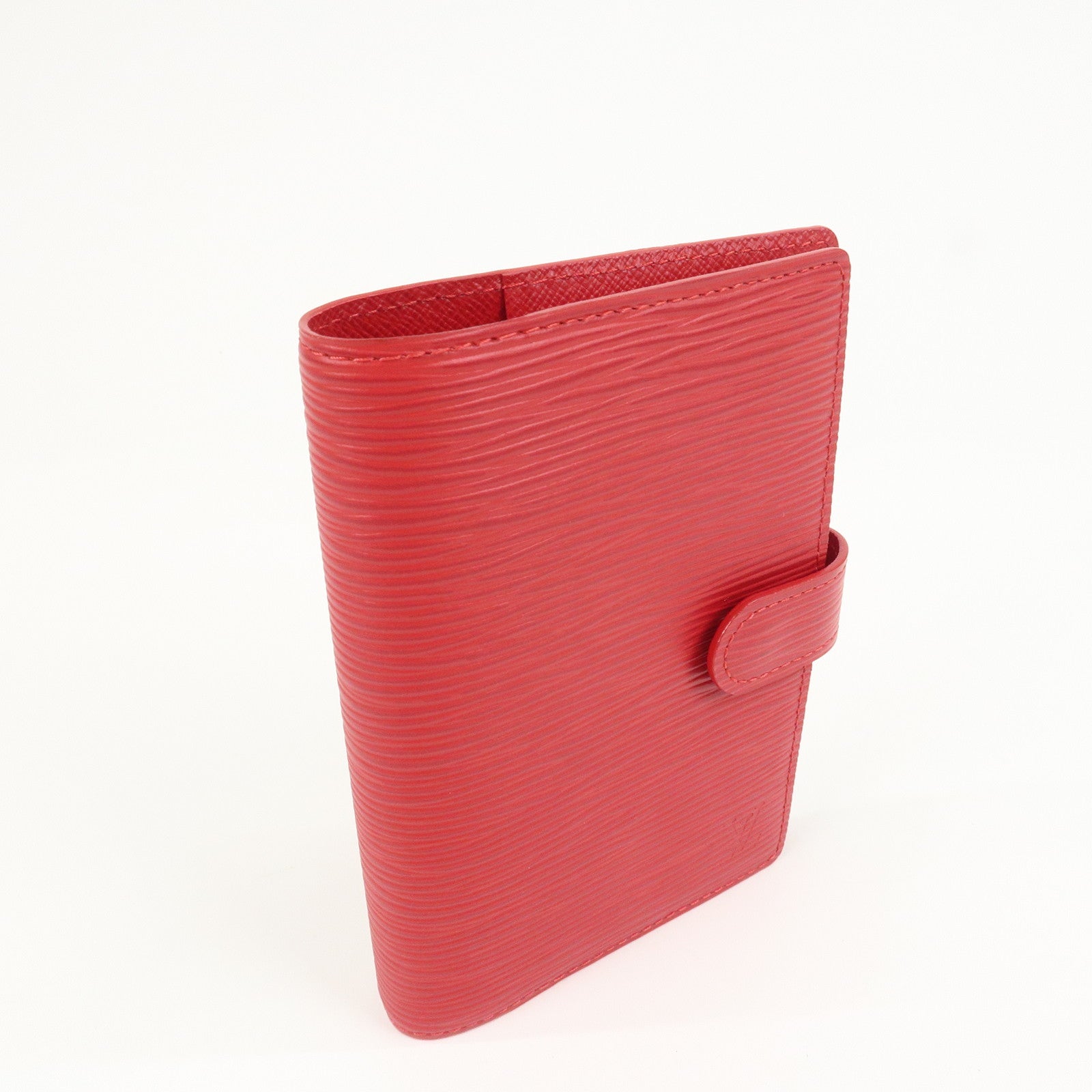 Louis Vuitton Epi Leather Agenda PM Planner Cover Rouge R2005E