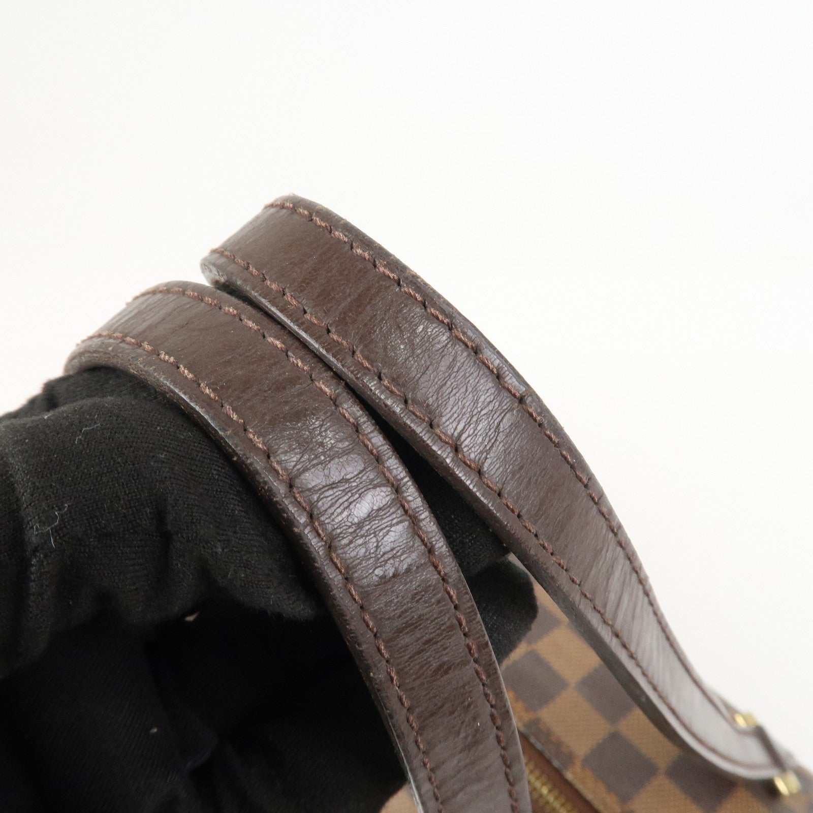 Louis Vuitton Damier Ebene Papillon 30 Hand Bag Brown N51303