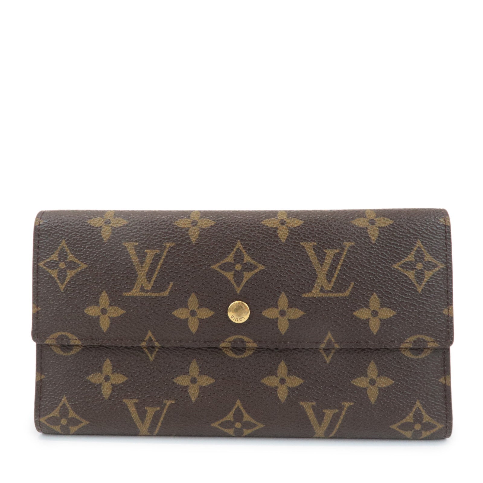 Louis Vuitton Monogram Porte Tresor International Wallet M61215