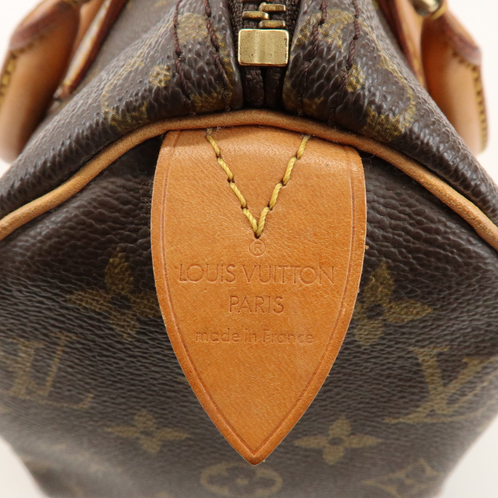 Louis Vuitton Monogram Speedy 25 Boston Bag Hand Bag Brown M41528