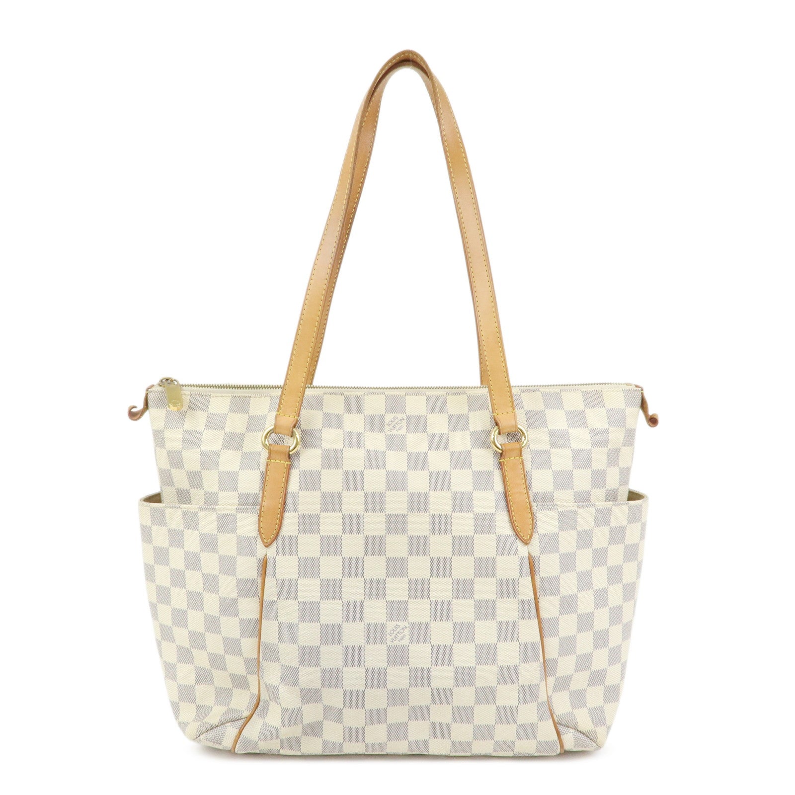 Louis Vuitton Damier Azur Totally MM Tote Bag Shoulder Bag N51262