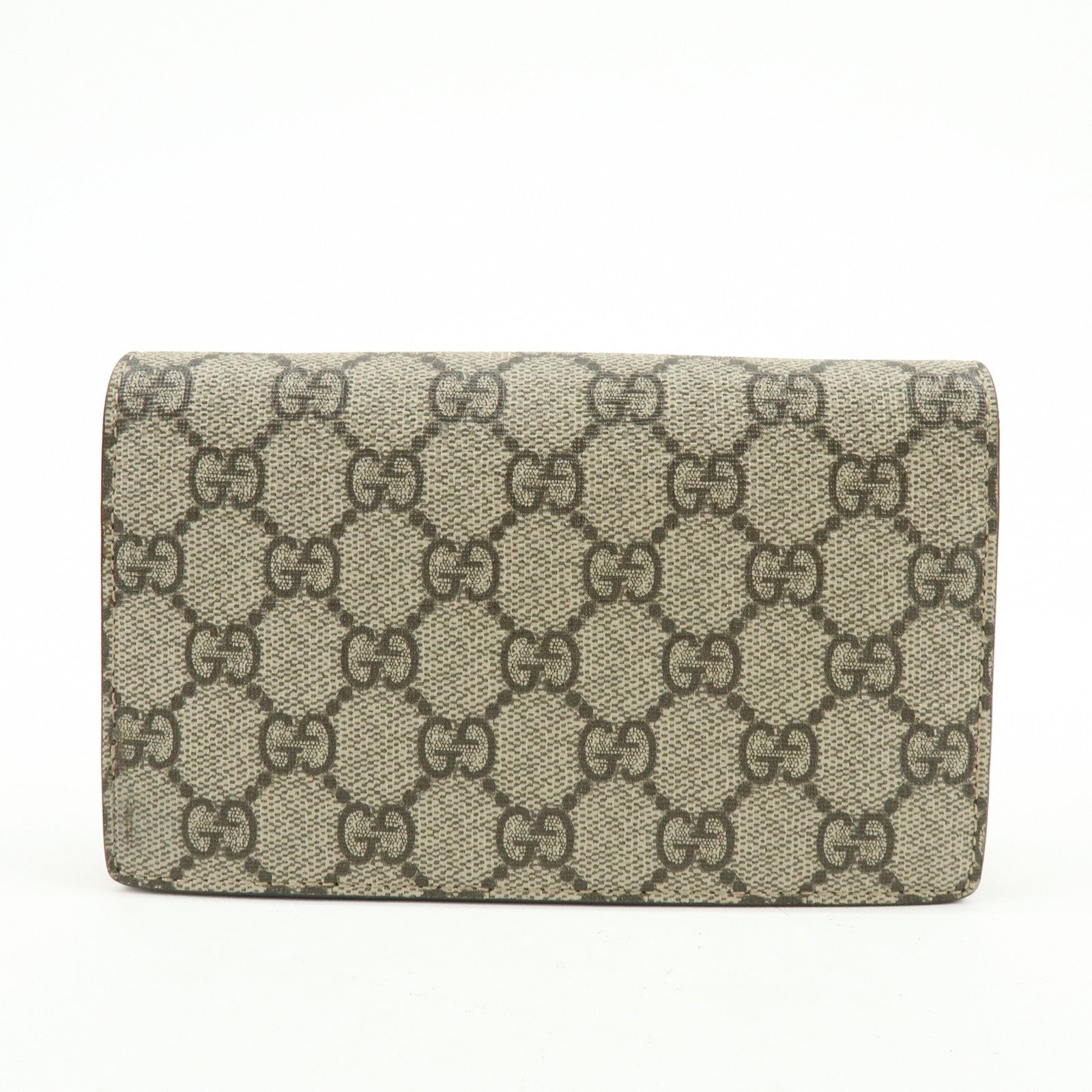 GUCCI GG Supreme Interlocking G Cherry Chain Shoulder Bag 481291