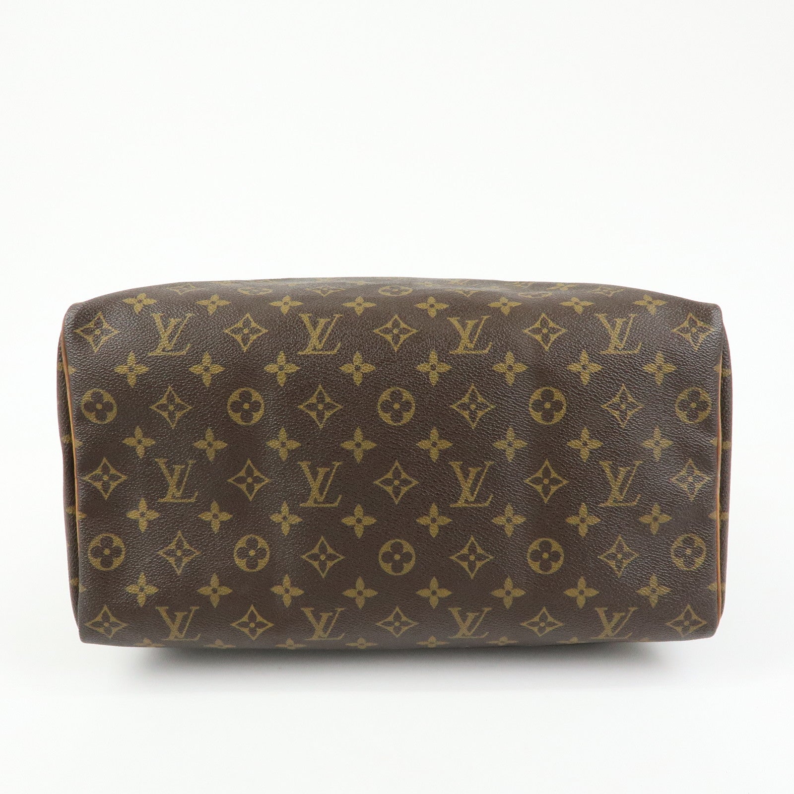 Louis Vuitton Monogram Speedy 35 Boston Bag Hand Bag Brown M41524
