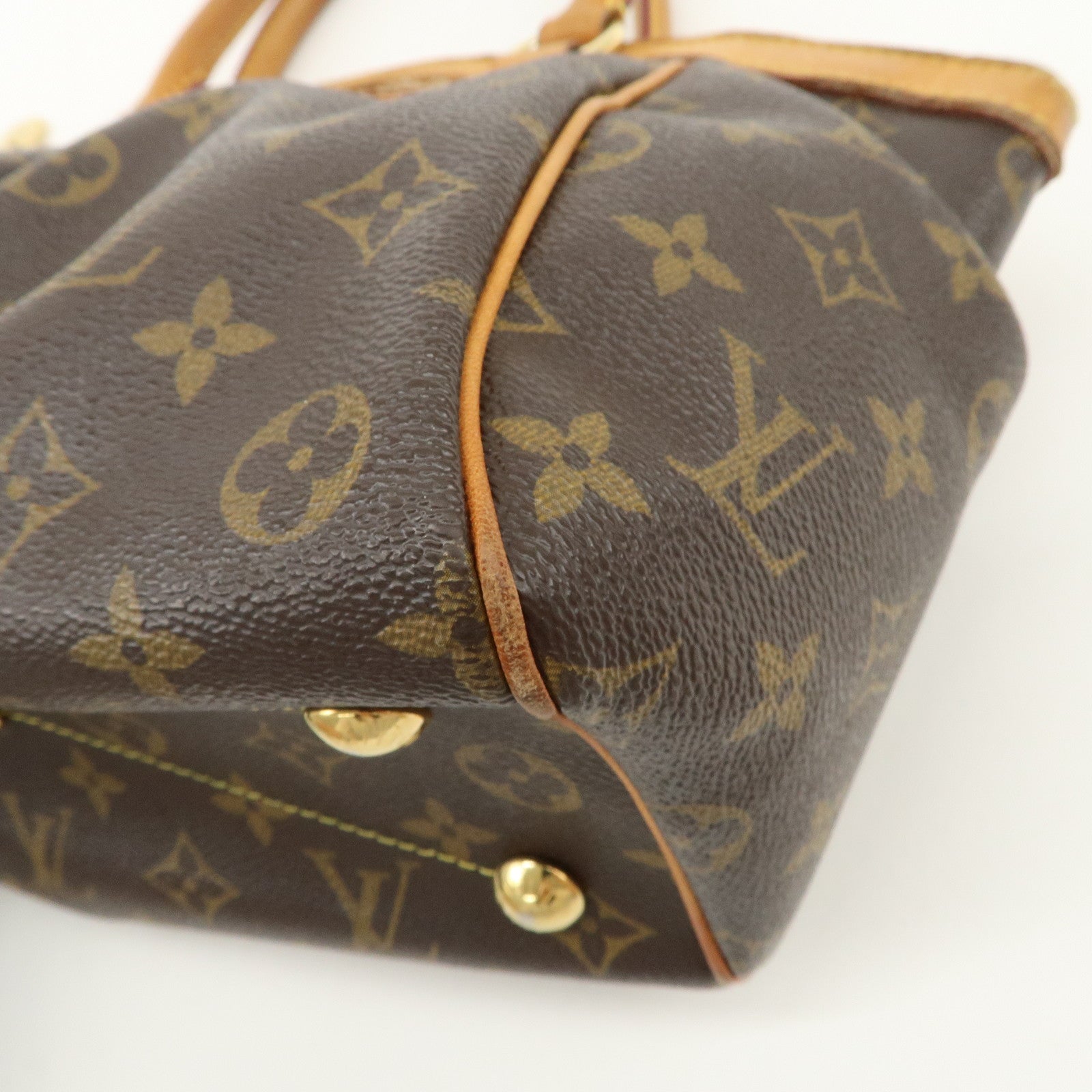 Louis Vuitton Monogram Tivoli PM Hand Bag Shoulder Bag Brown M40143