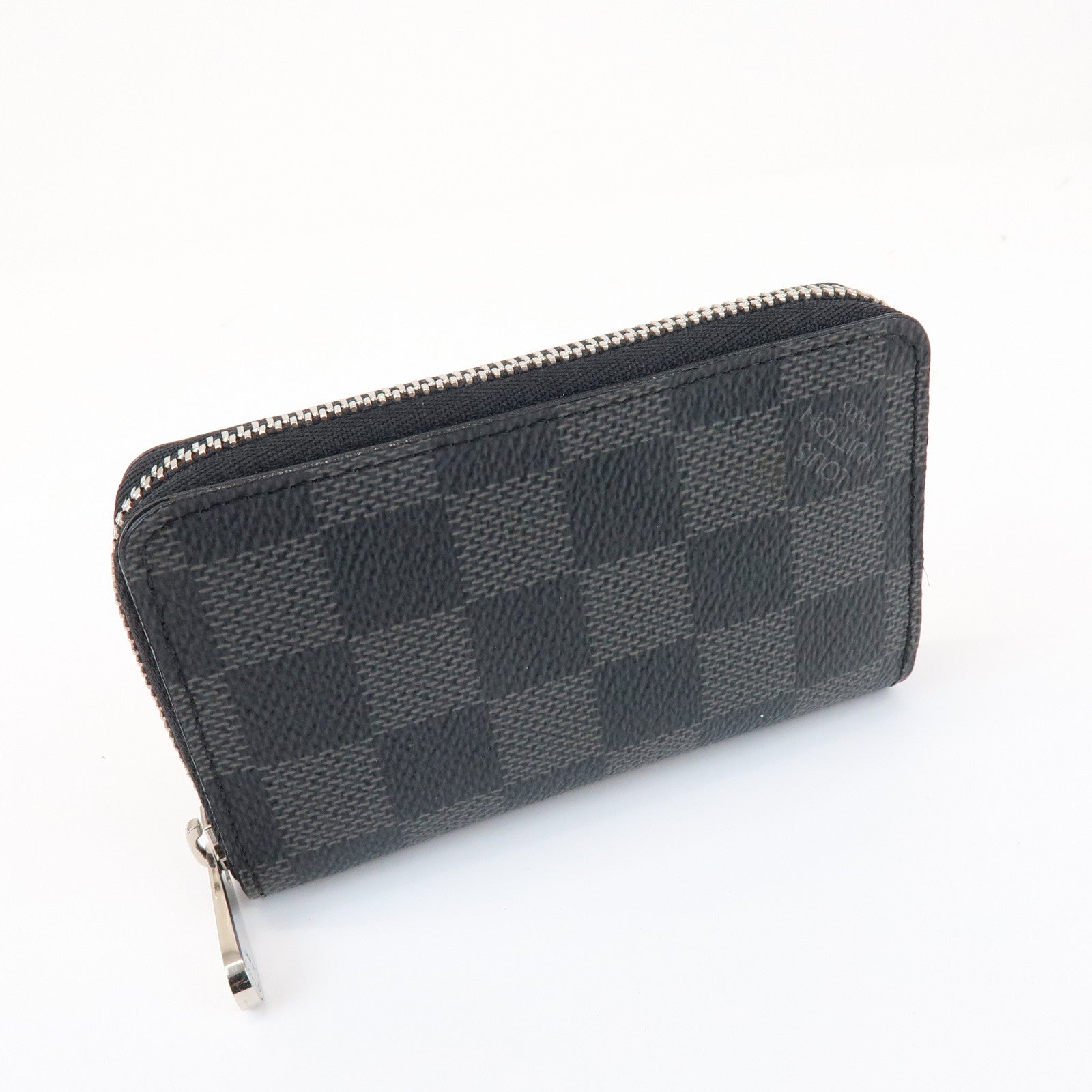 Louis Vuitton Damier Graphite Zippy Coin Purse Coin Case N63076