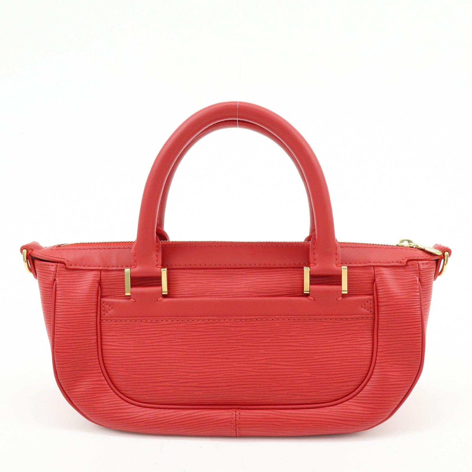 Louis Vuitton Epi Danoura PM Hand Bag Red M5891E