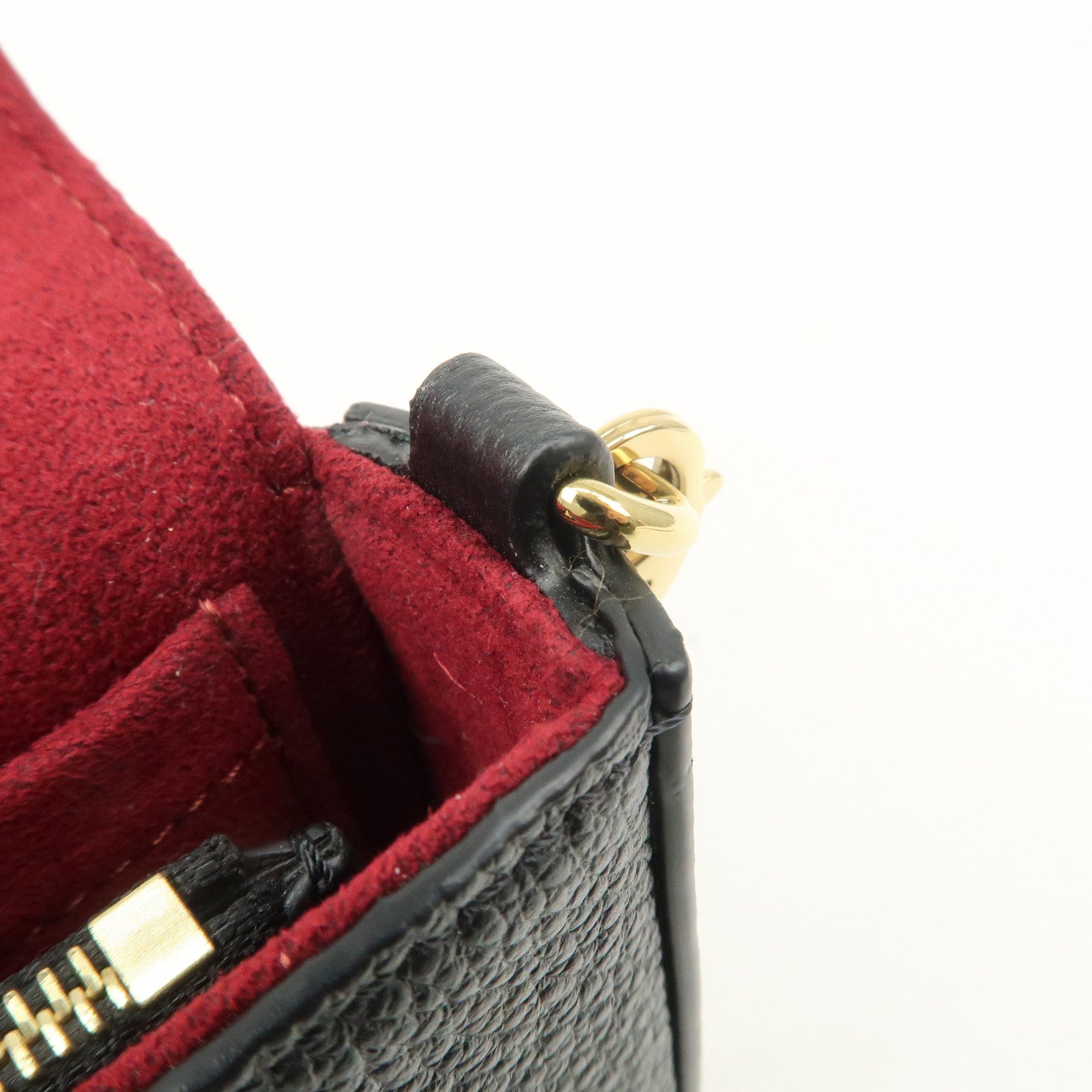 Louis Vuitton Monogram Empreinte Pochette Félicie Black M82479 Used