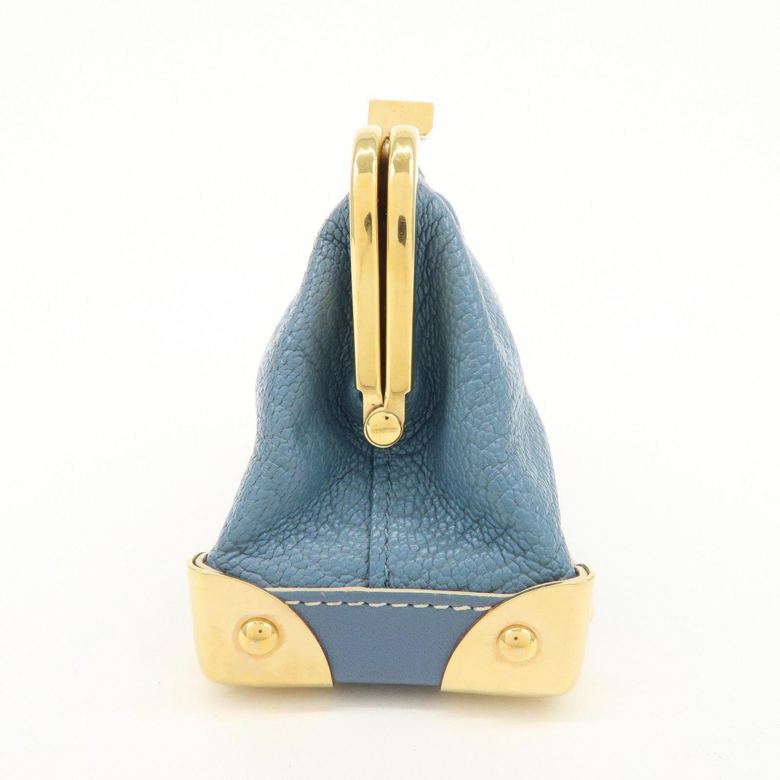 Louis Vuitton Suhari Porte Monnaie Viennois Coin Case Blue M91833