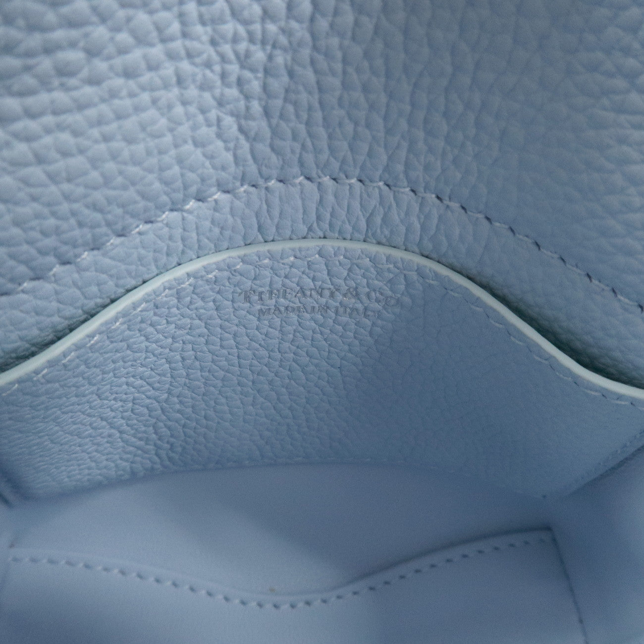 Tiffany & Co Return to Tiffany Leather Mini 2Way Bag Light Blue