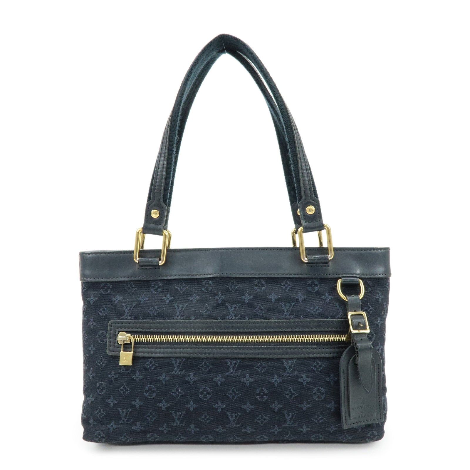 Louis Vuitton Monogram Mini Lucille PM Tote Bag TST Blue M92680