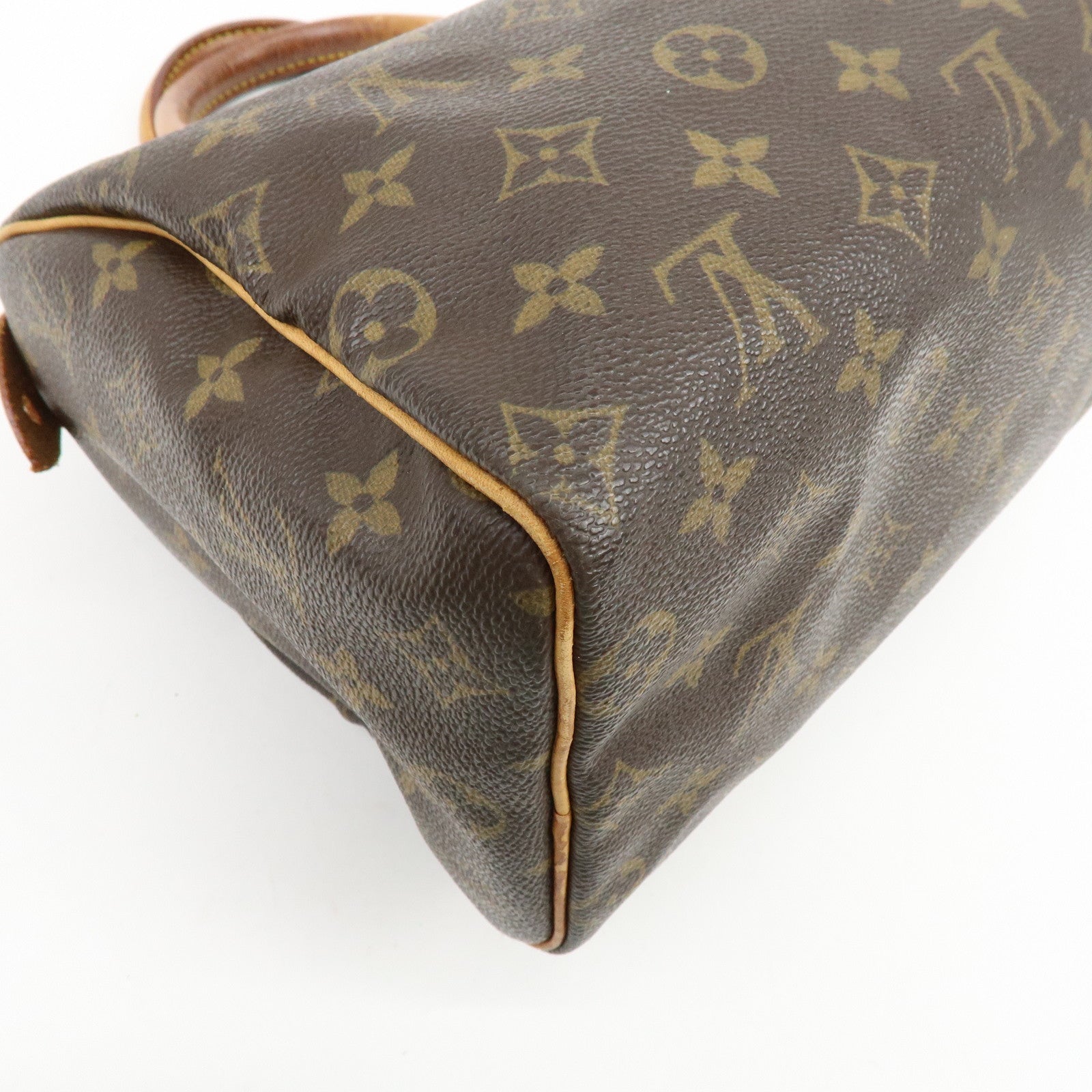 Louis Vuitton Monogram Speedy 25 Boston Bag Hand Bag Brown M41528