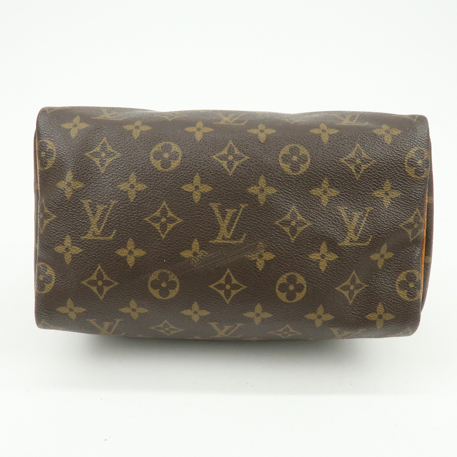 Louis Vuitton Monogram Speedy 25 Boston Bag Hand Bag Brown M41528