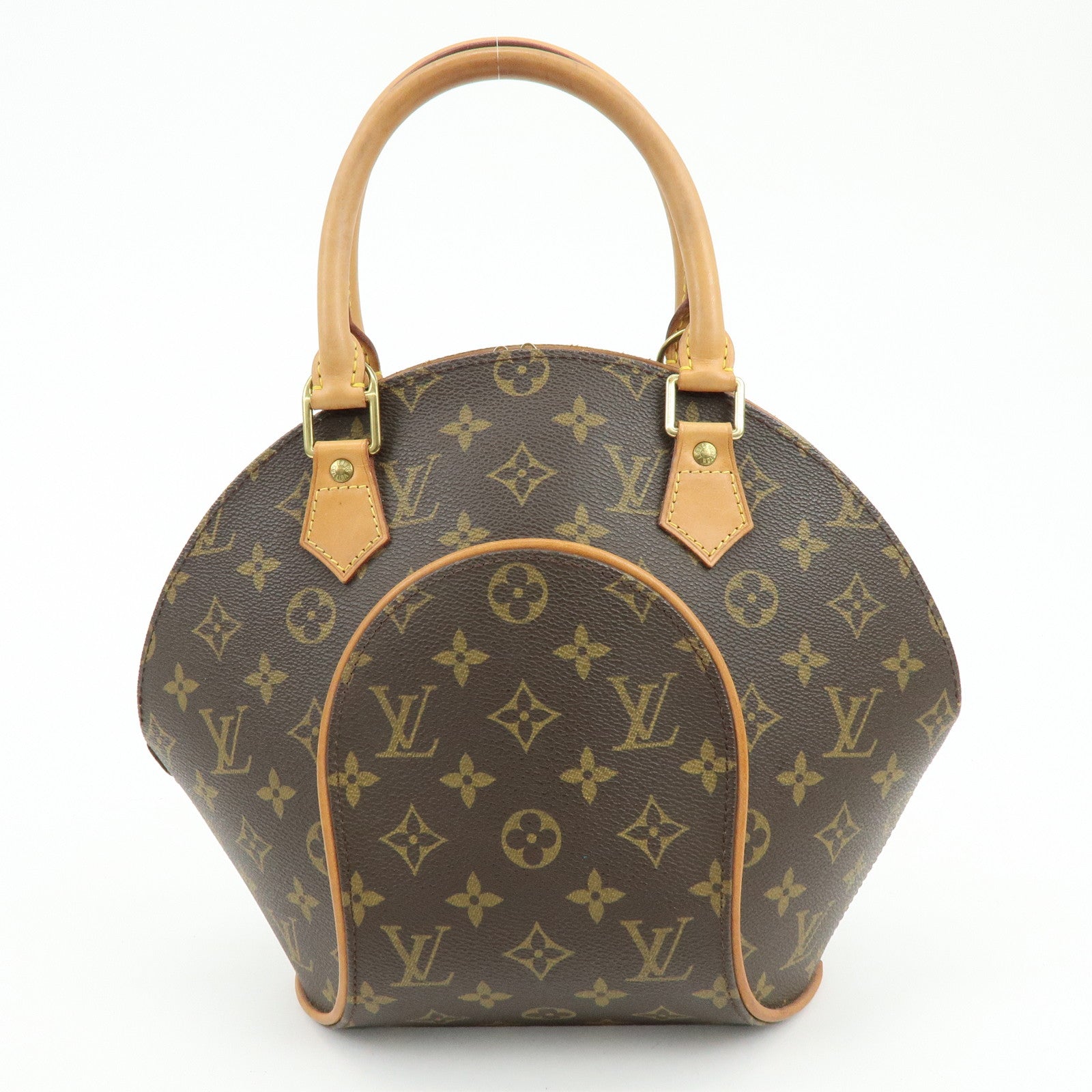 Louis Vuitton Monogram Ellipse PM Hand Bag Brown M51127
