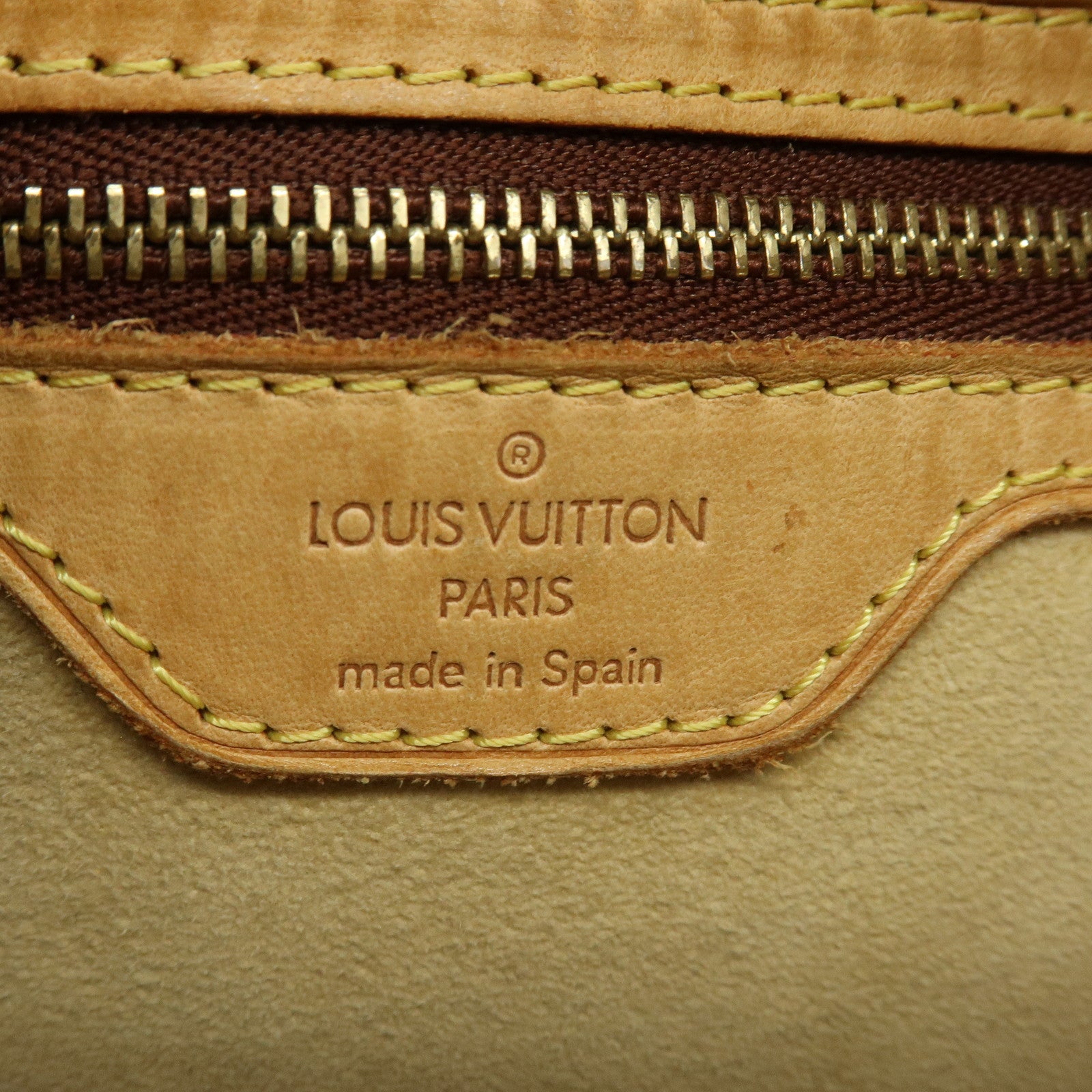 Louis Vuitton Monogram Looping GM Shoulder Bag Brown M51145