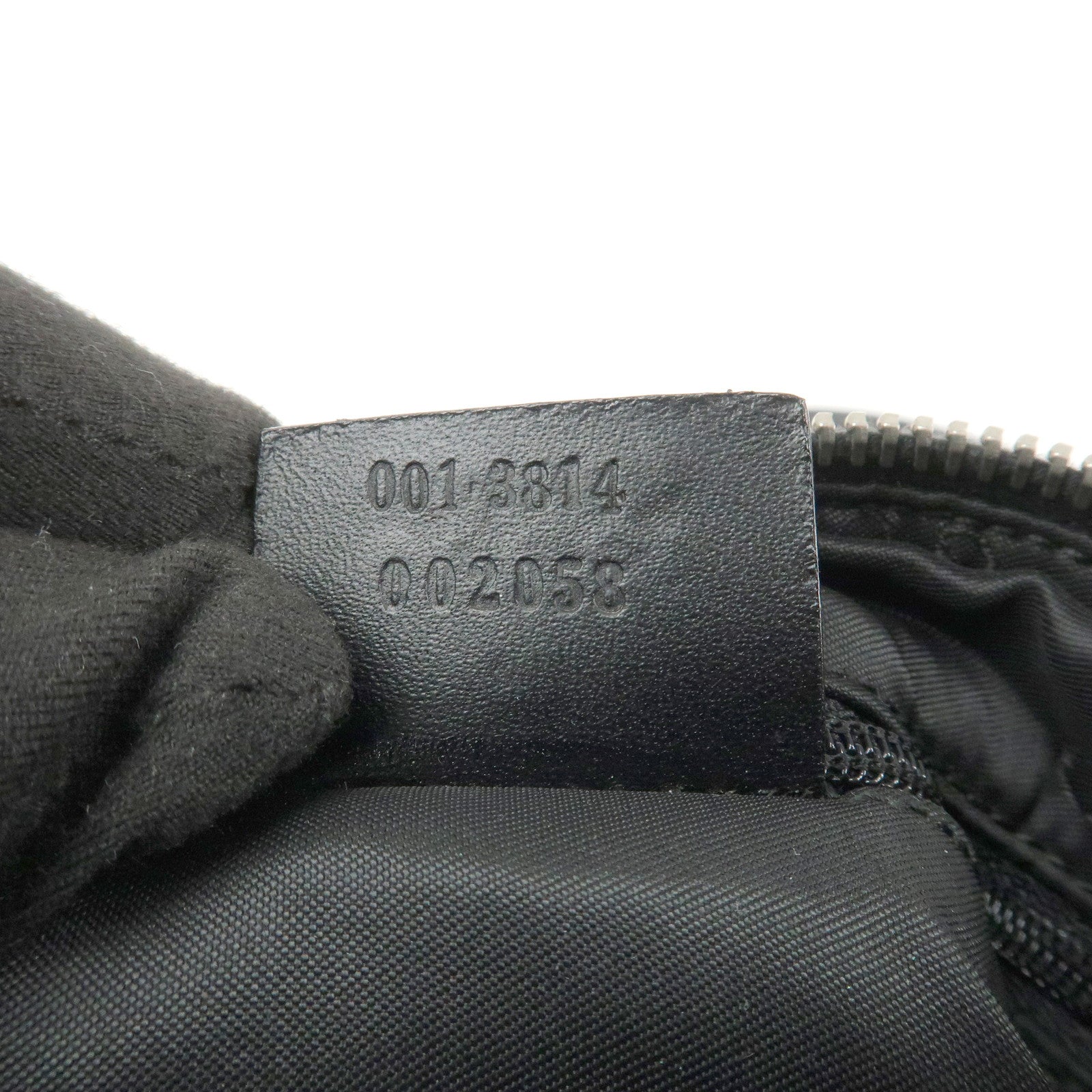 GUCCI Logo GG Canvas Leather Shoulder Bag Hand Bag Black 001.3814