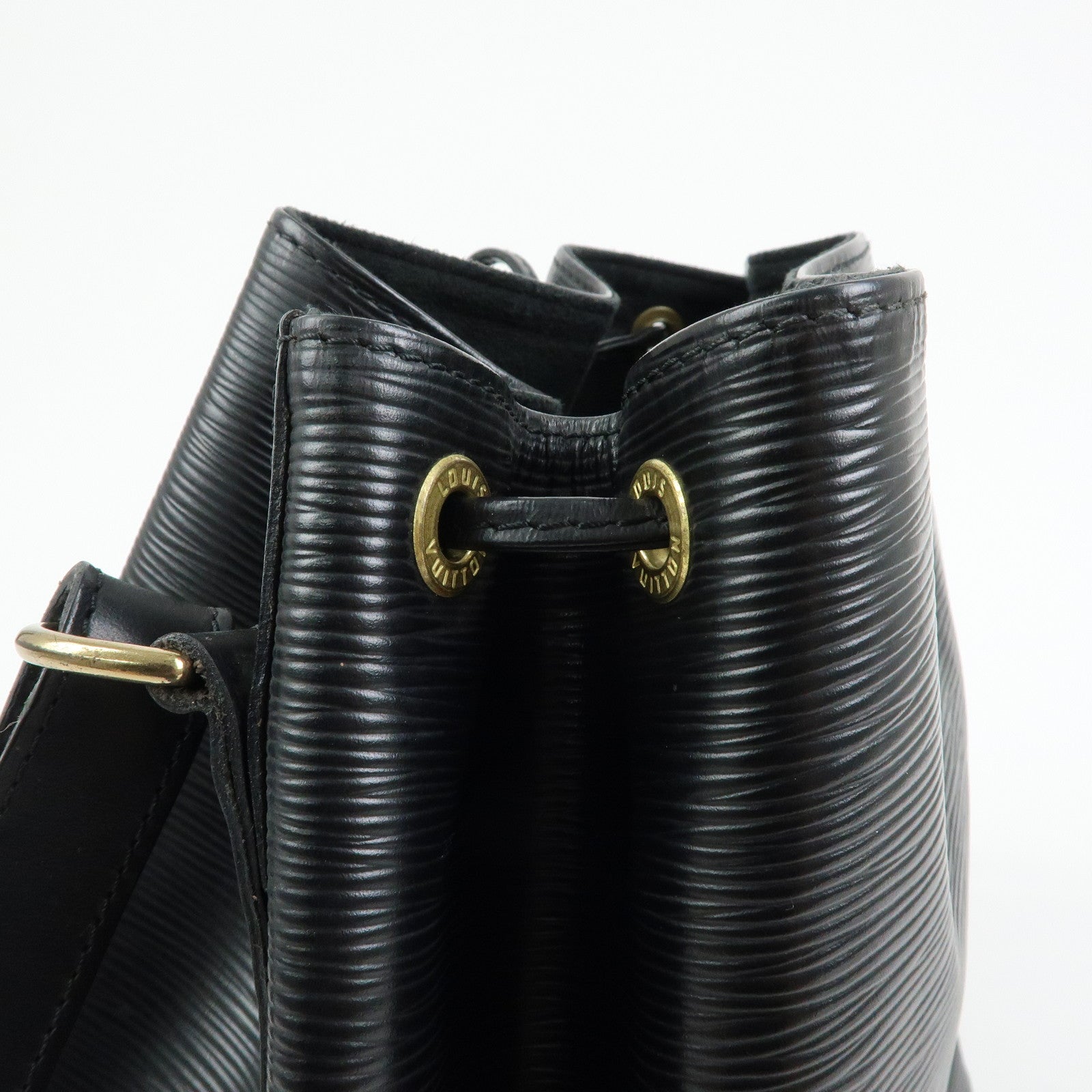 Louis Vuitton Epi Leather Petit Noe Shoulder Bag Noir Black M59012