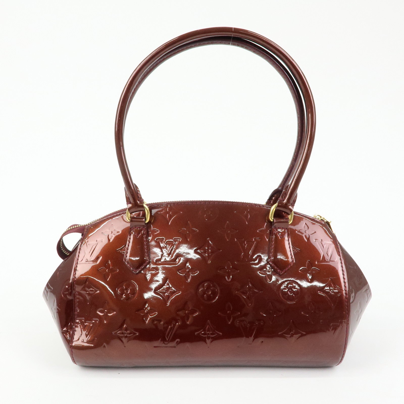Louis Vuitton Monogram Vernis Sherwood PM Rouge Forvist M91492
