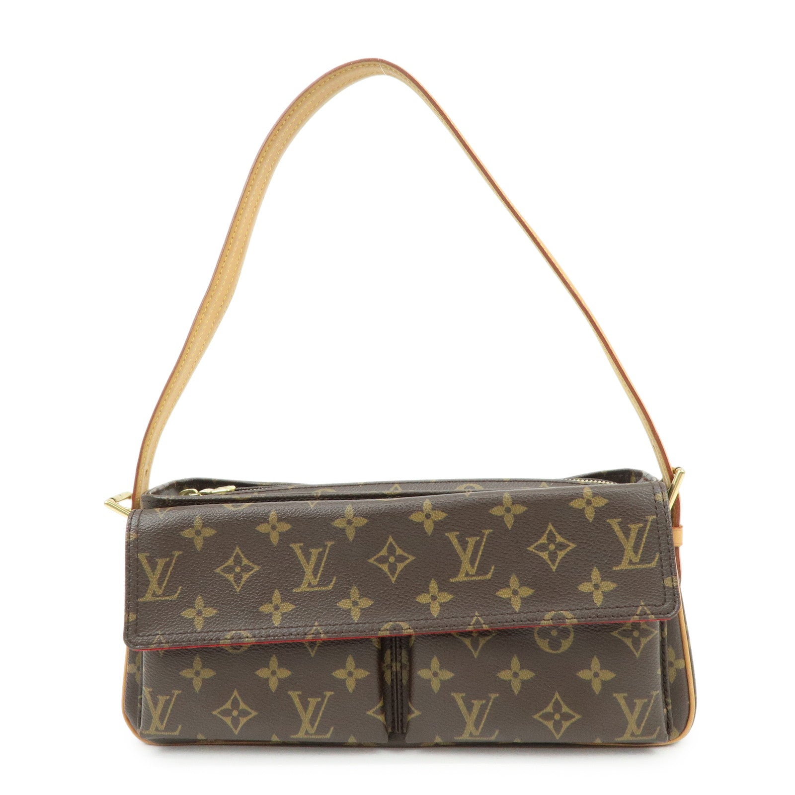 Louis Vuitton Monogram Vivacite Shoulder Bag Hand Bag M51164 Authentic Used F/S