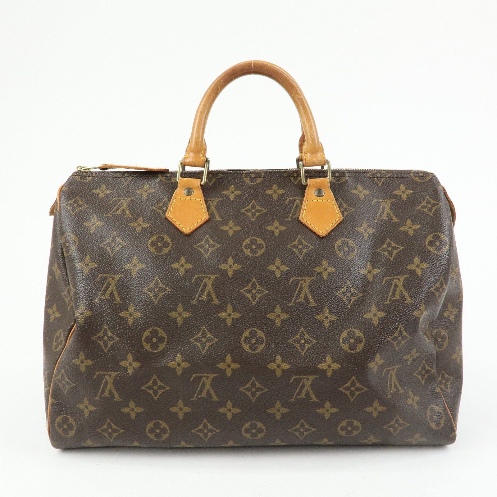 Louis Vuitton Monogram Speedy 35 Boston Bag Hand Bag M41524