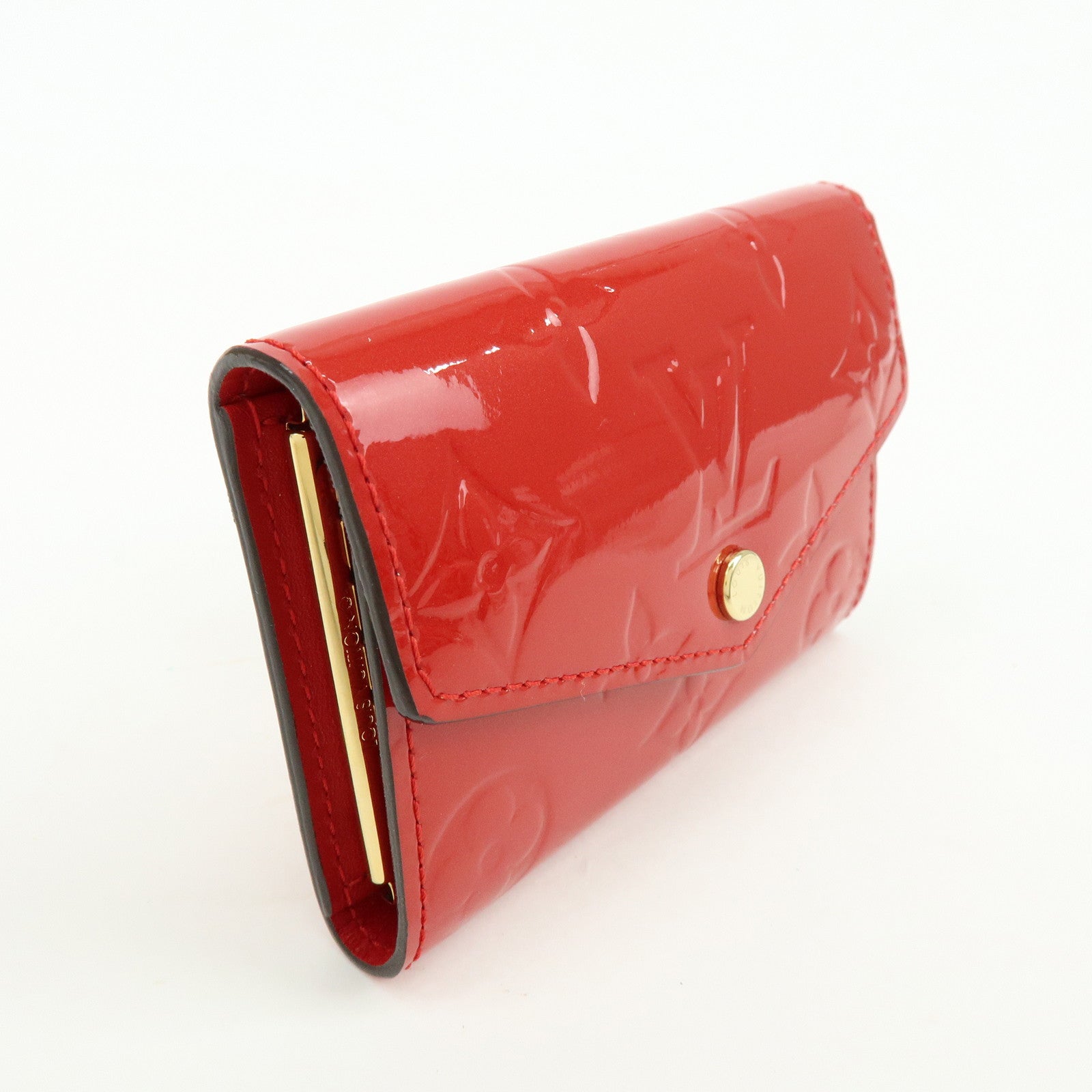 Louis Vuitton Monogram Vernis Multicles 6 Key Case Cerise M90900