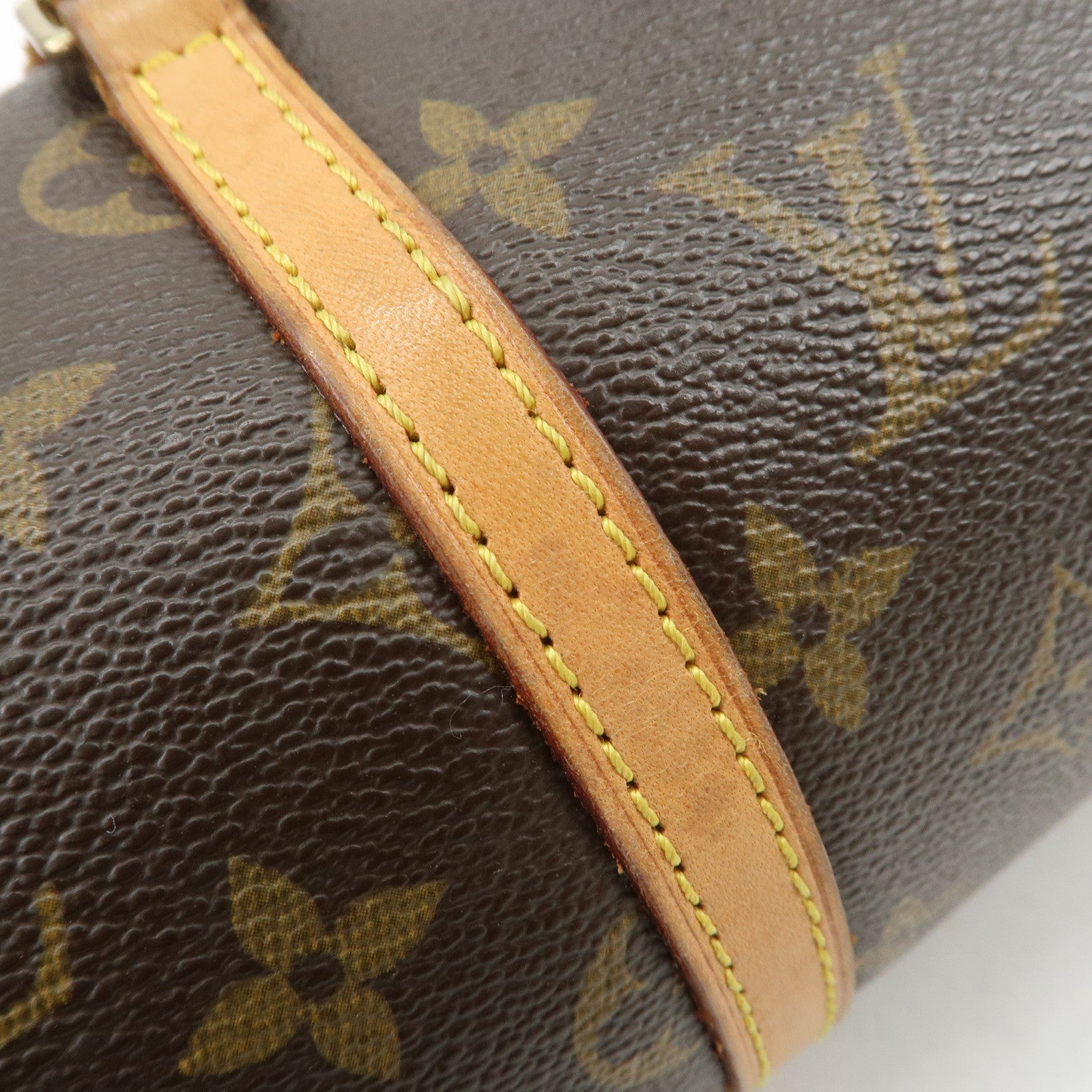 Louis Vuitton Monogram Papillon 26 Hand Bag Brown M51386