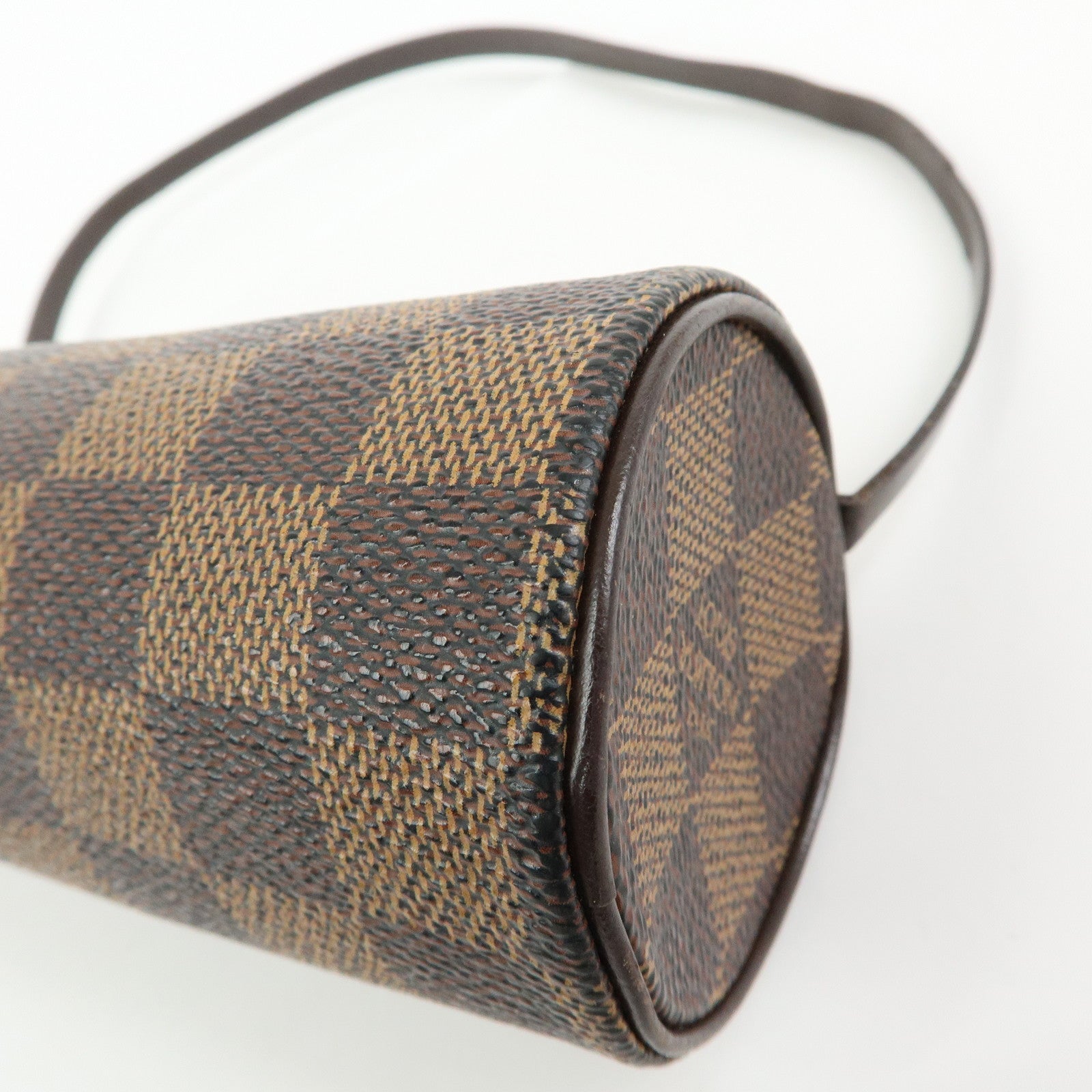 Louis Vuitton Damier Ebene Mini Pouch for Papillon Bag Brown