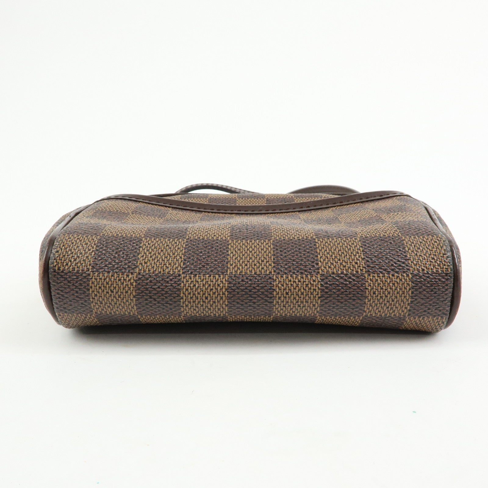 Louis Vuitton Damier Pochette Ipanema Shoulder Bag Ebene N51296