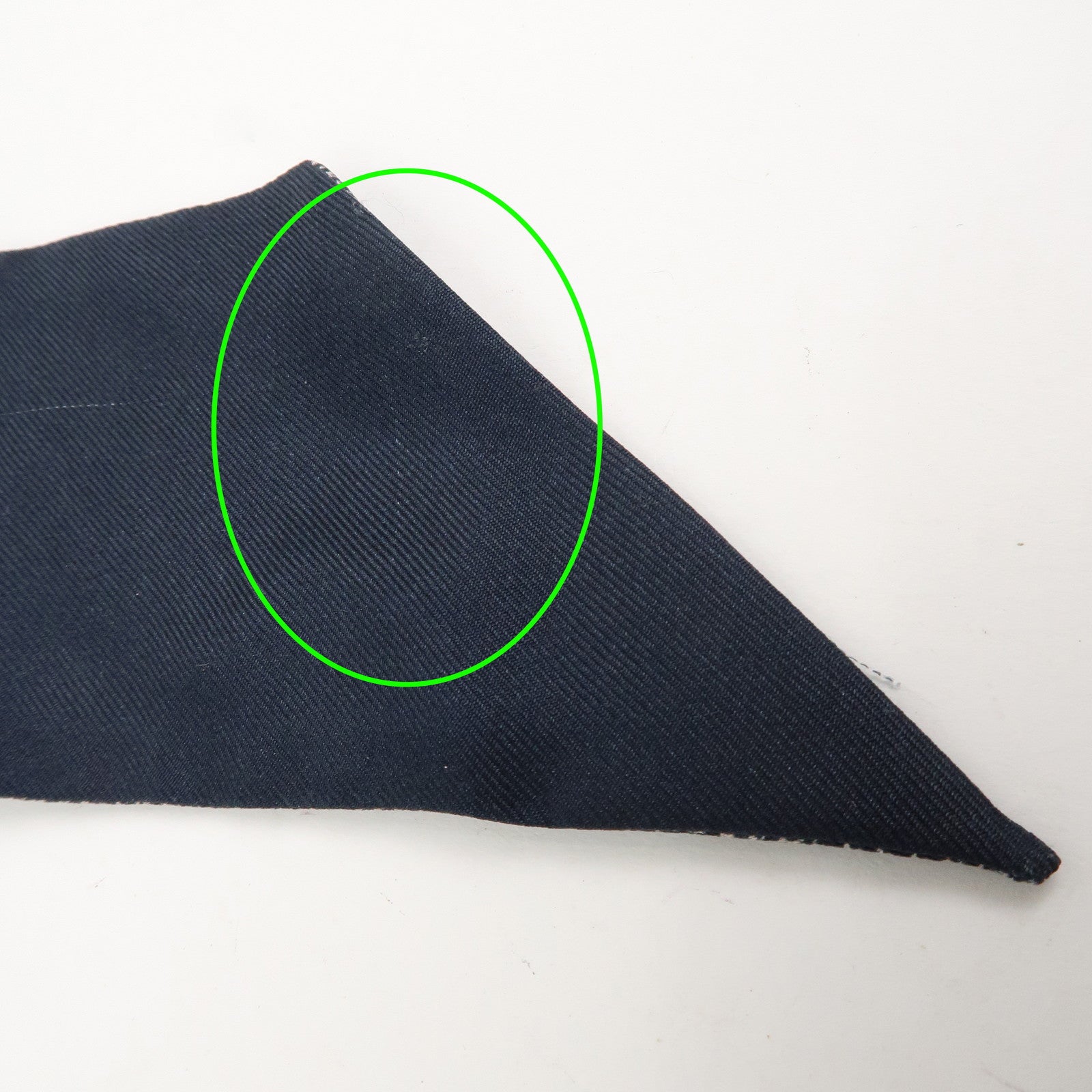 Christian Dior Oblique Mitzah Silk 100% Scarf Navy