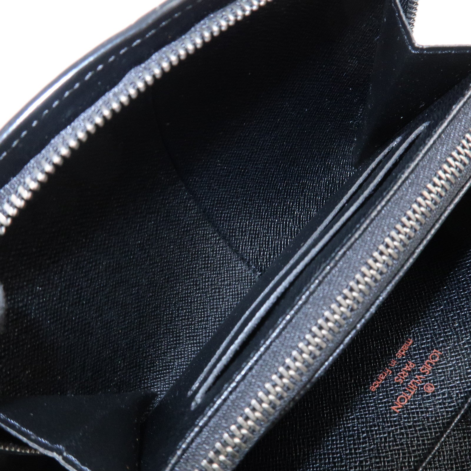 Louis Vuitton EpiZ Epi Leather Portefeuille Coin Case Noir M63442