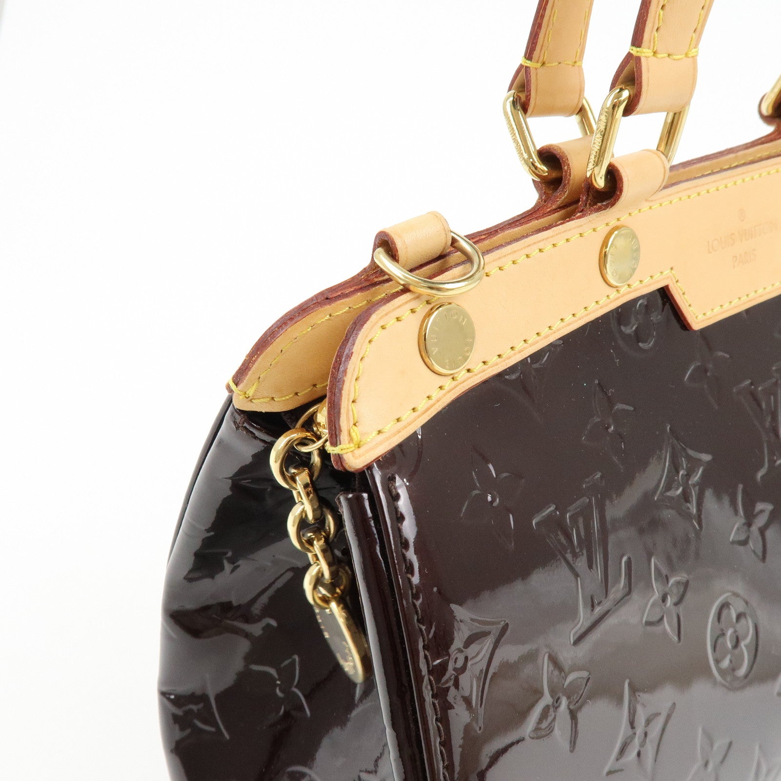 Louis Vuitton Brea PM Monogram Vernis Leather 2 Way Bag M91622