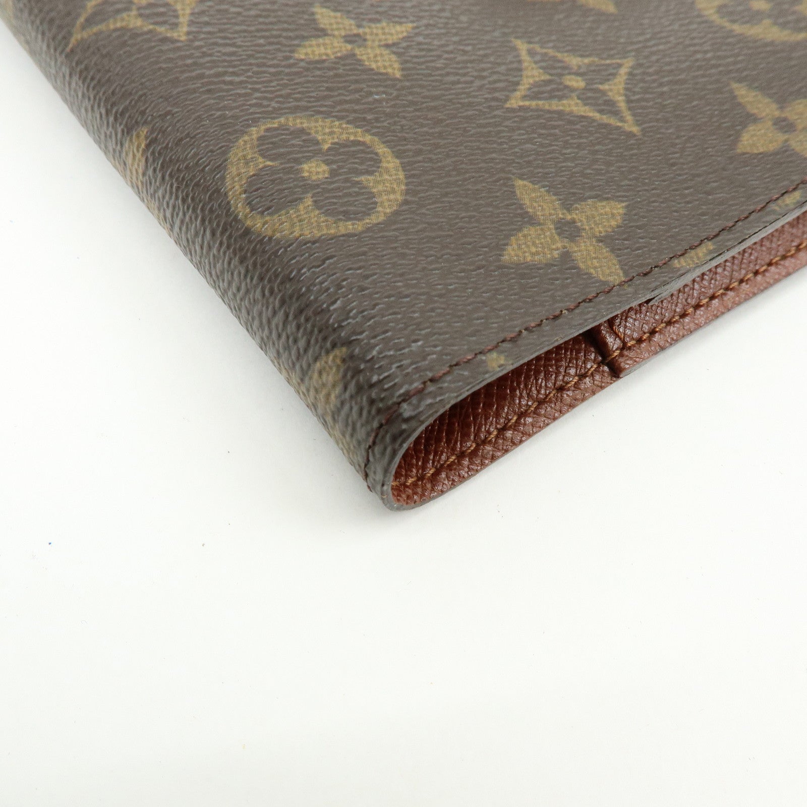 Louis Vuitton Monogram Agenda PM Planner Cover Brown R20005