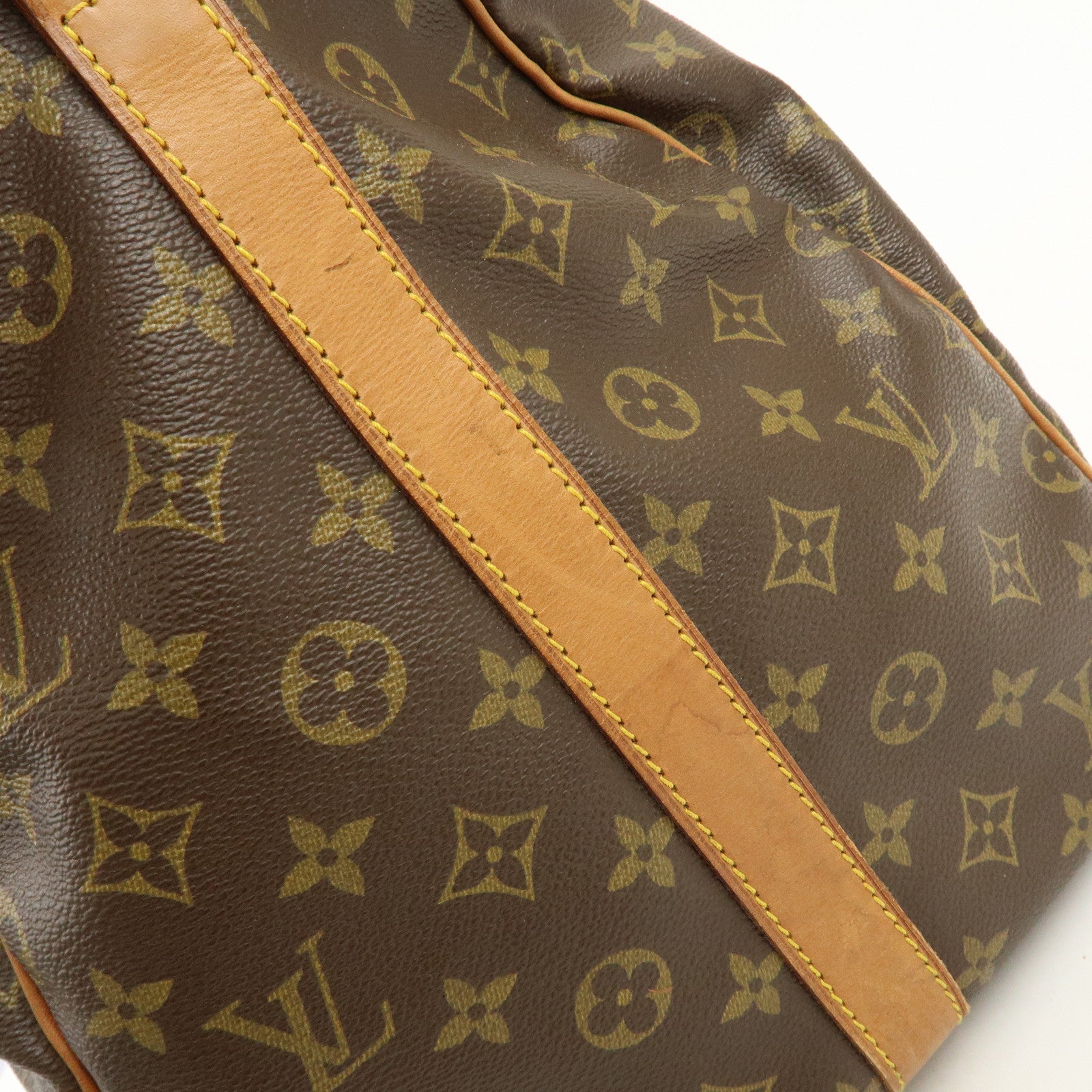 Louis Vuitton Monogram Keep All Bandouliere 55 Boston Bag M41414
