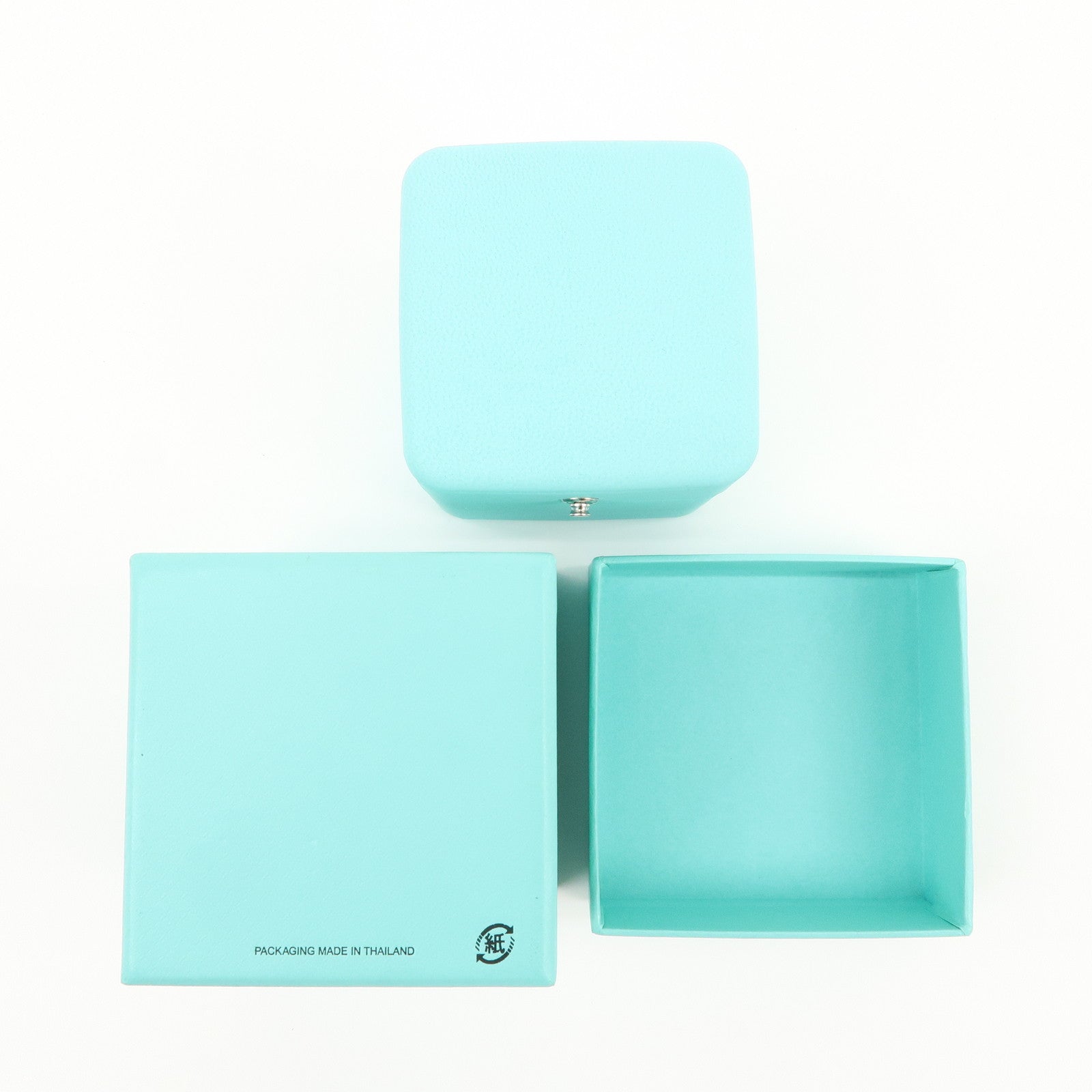 Tiffany & Co Set of 2 Jewelry Boxes for Pair Ring Tiffany Blue