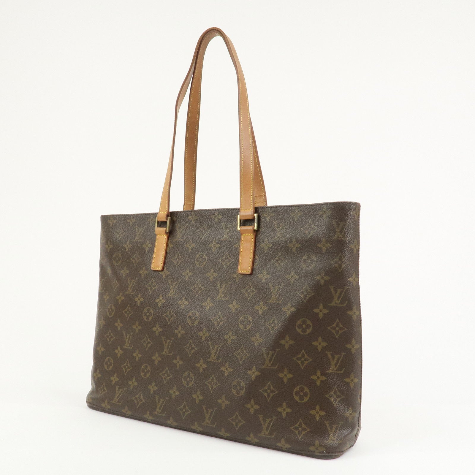 Louis Vuitton Monogram Luco Tote Bag Shoulder Bag Brown M51155