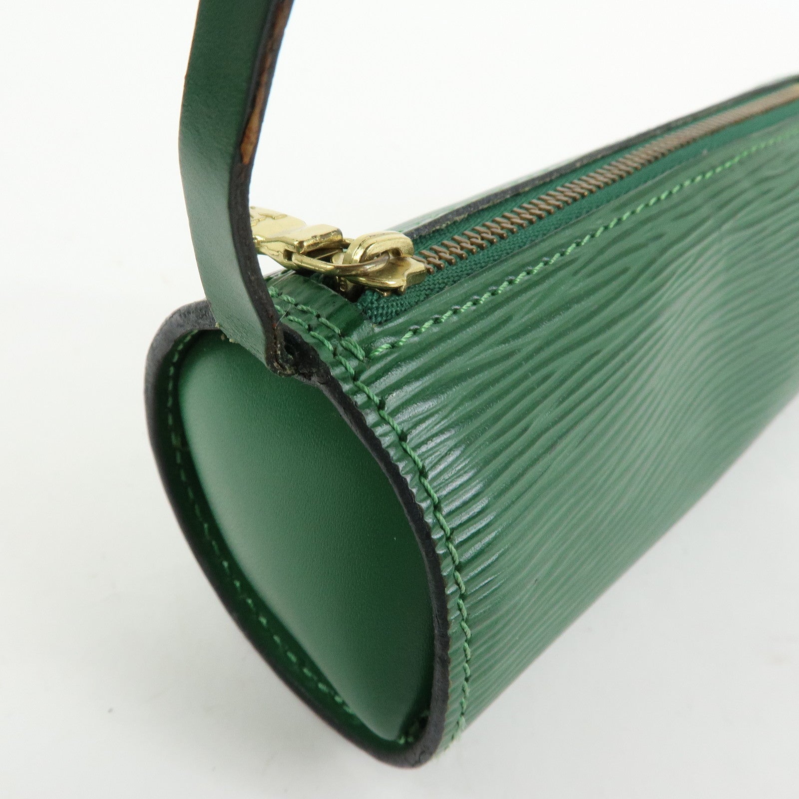 Louis Vuitton Epi Set of 3 Leather Soufflot Pouch Borneo Green Noir