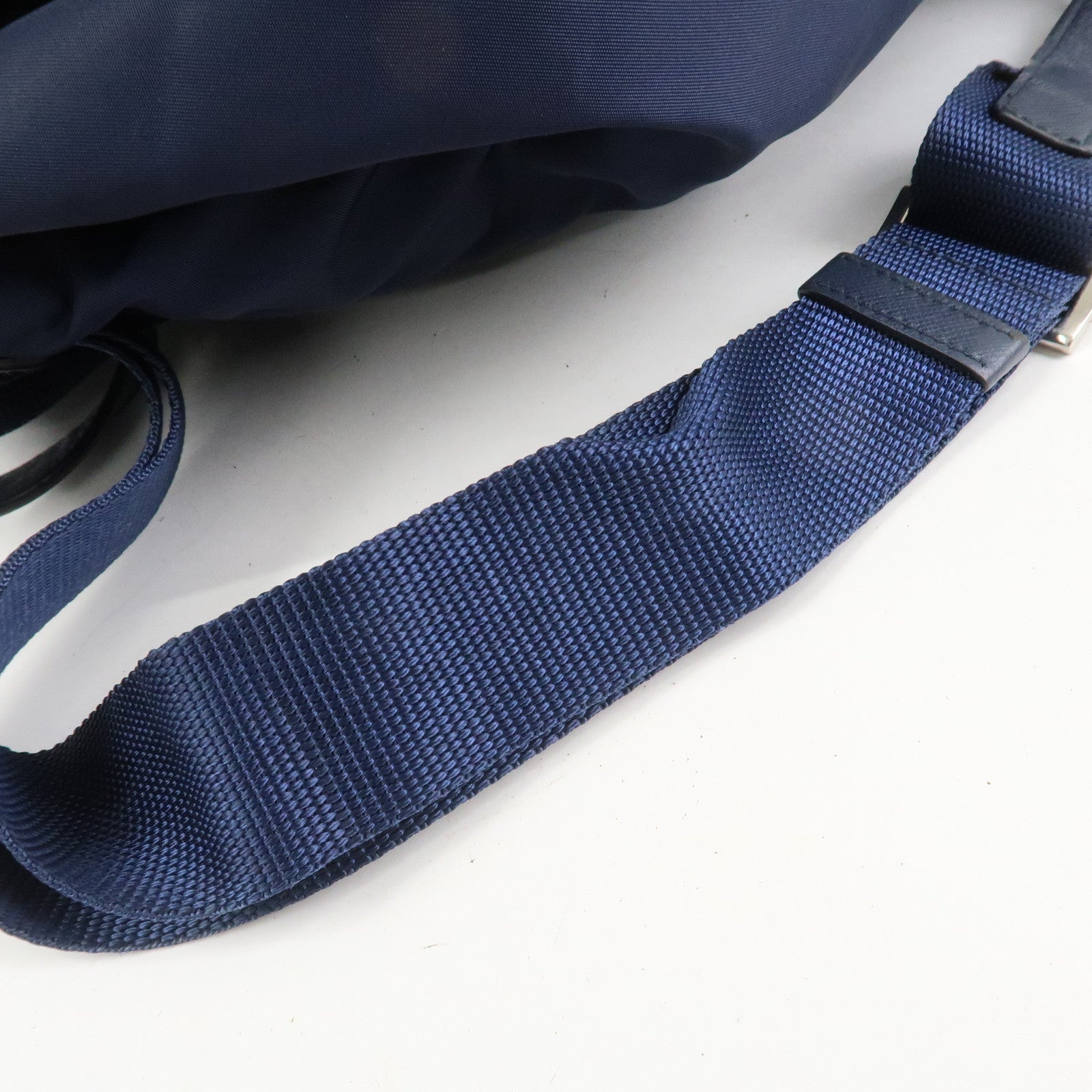 PRADA - Nylon   Saffiano Leather Navy BZ0032